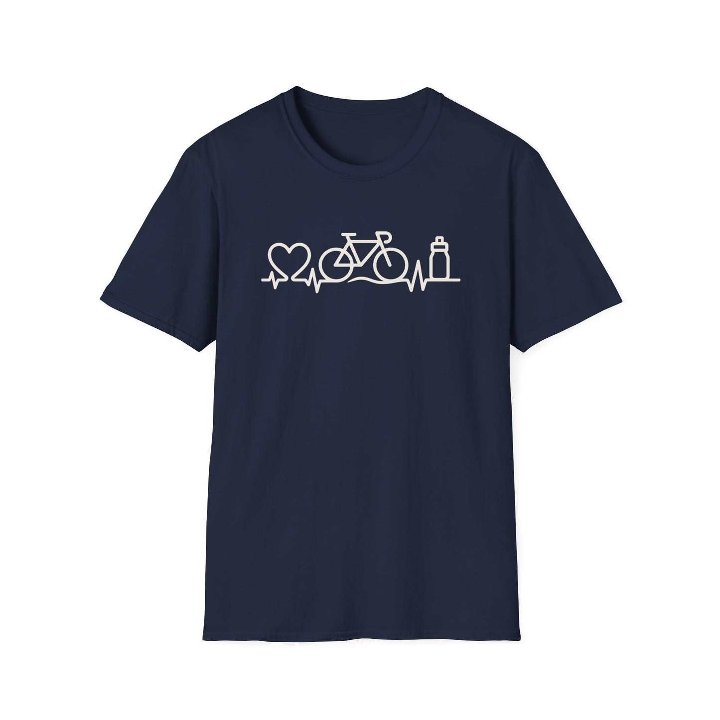 Bicycle Love Heart Beat T-Shirt