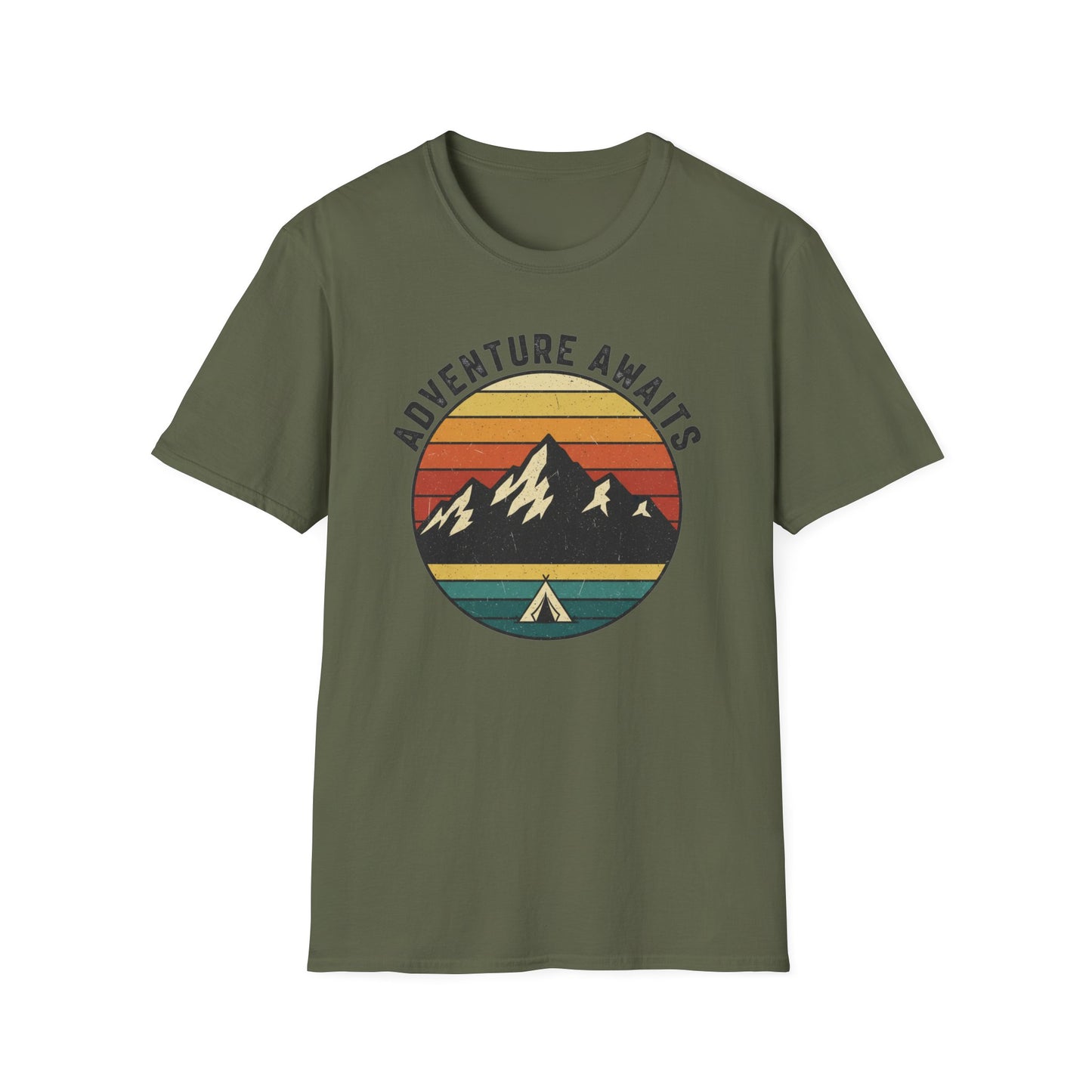 Camping Tent Adventure Awaits T-Shirt