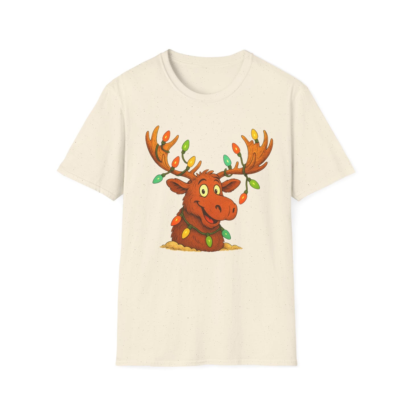 Moose With Christmas Lights T-Shirt