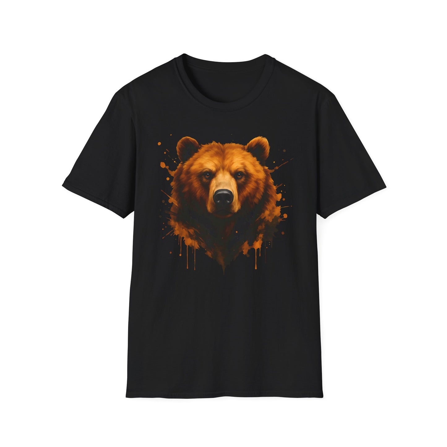 Bear Drip Paint T-Shirt