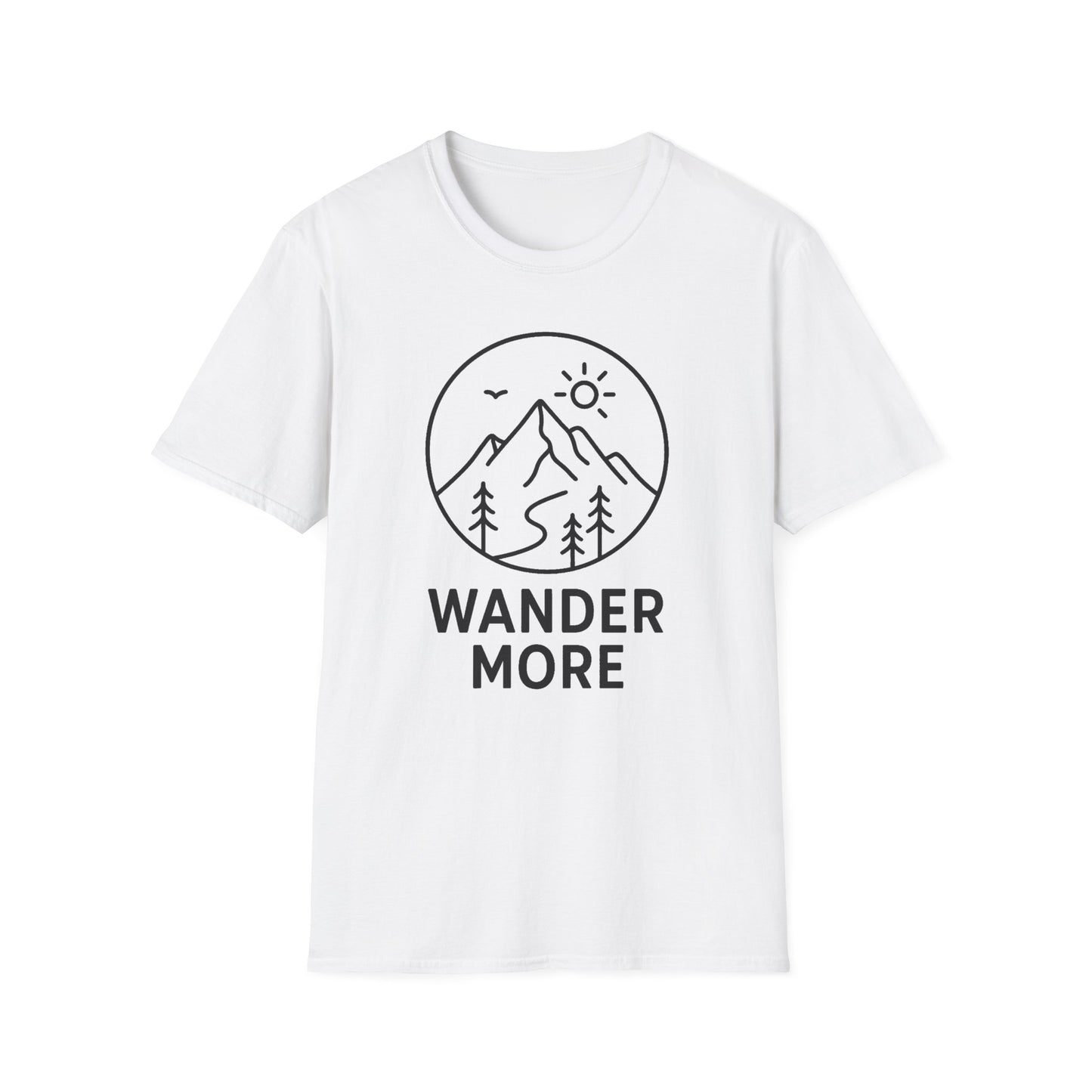Wander More Minimalist T-Shirt