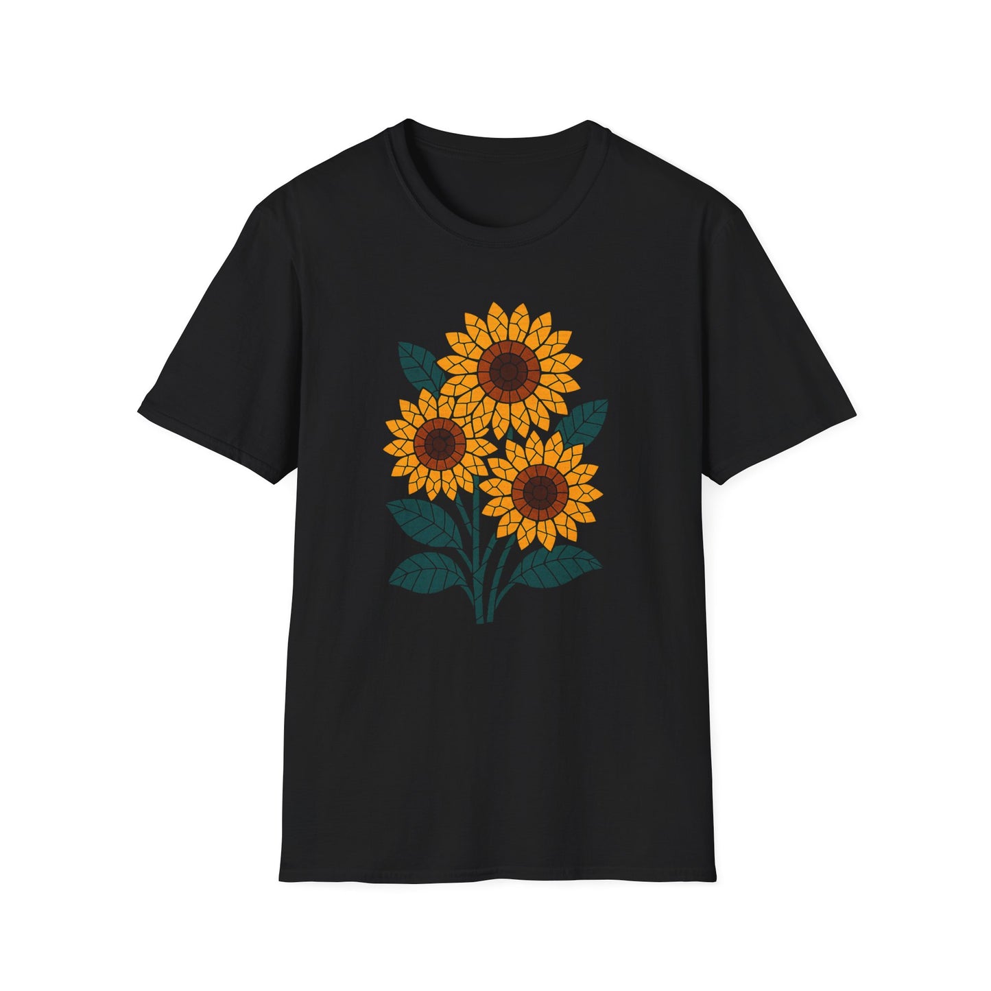 Sunflowers Mosaic T-Shirt
