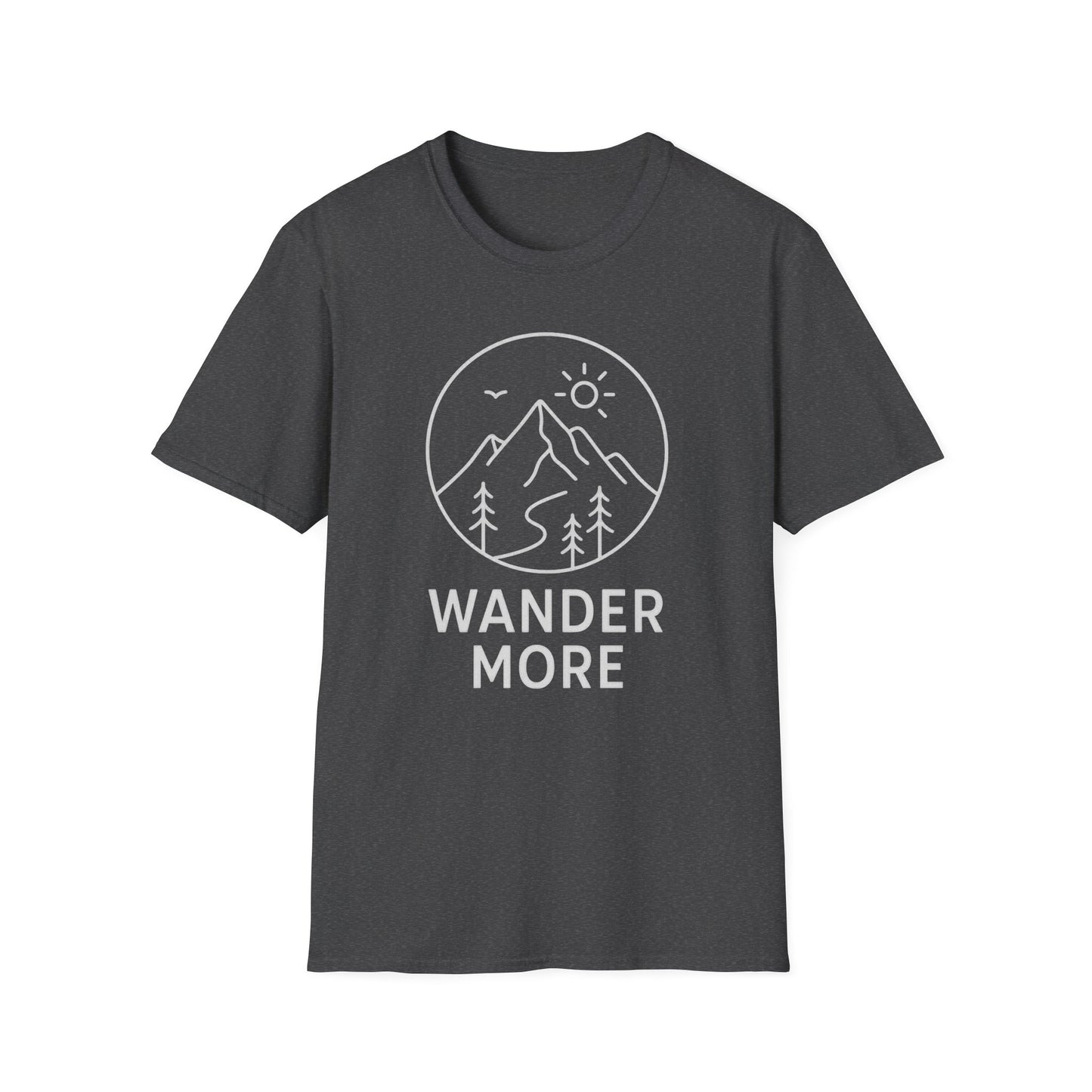 Wander More Minimalist T-Shirt