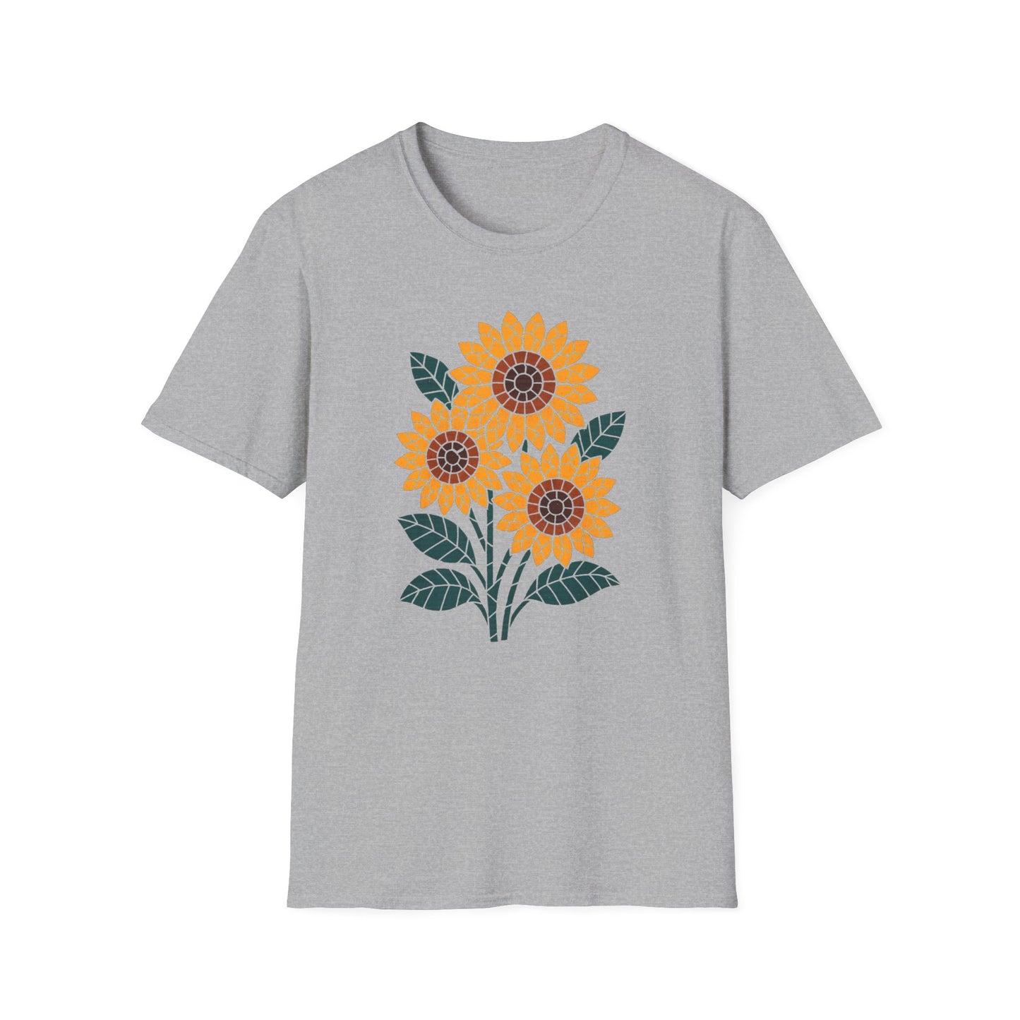 Sunflowers Mosaic T-Shirt