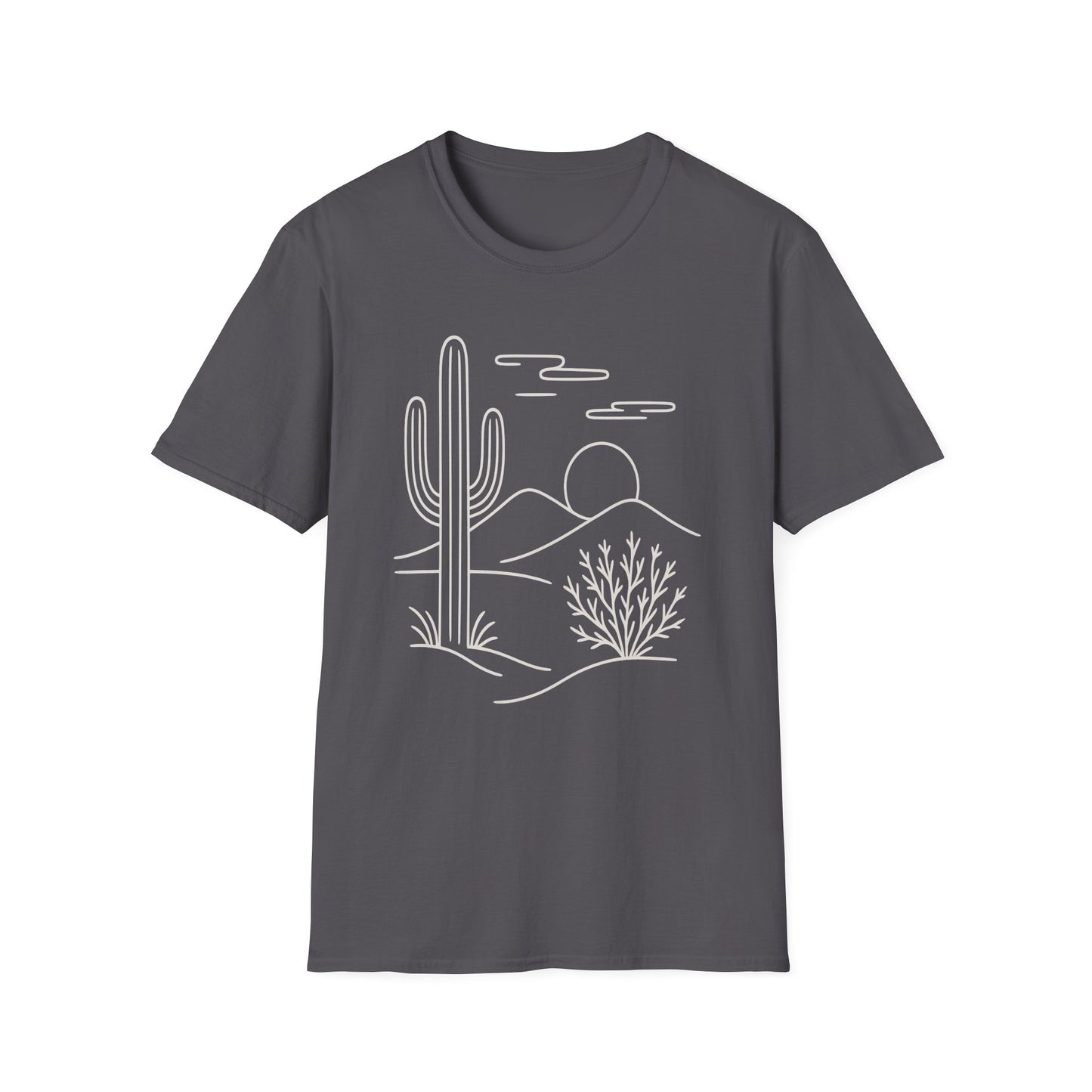 Desert Landscape Minimalist T-Shirt