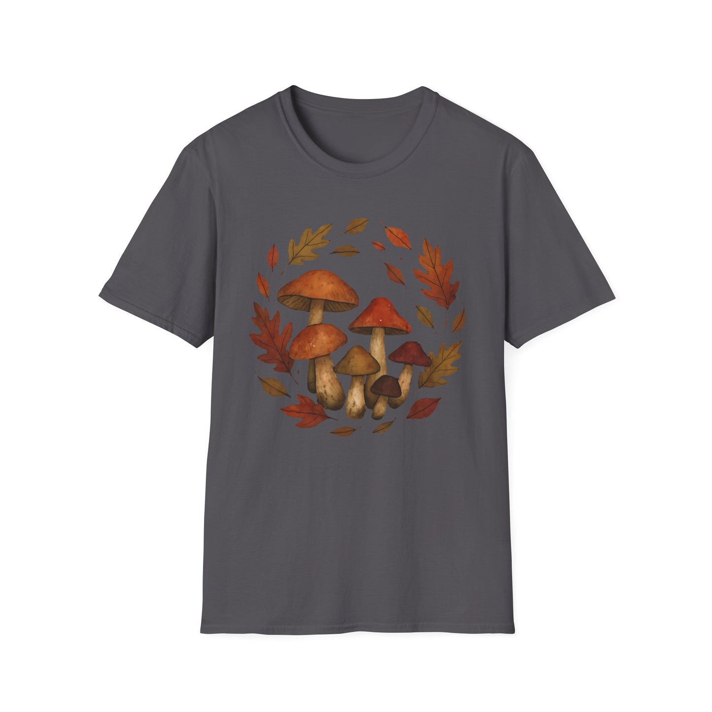 Autumn Leaves And Mushrooms T-Shirt