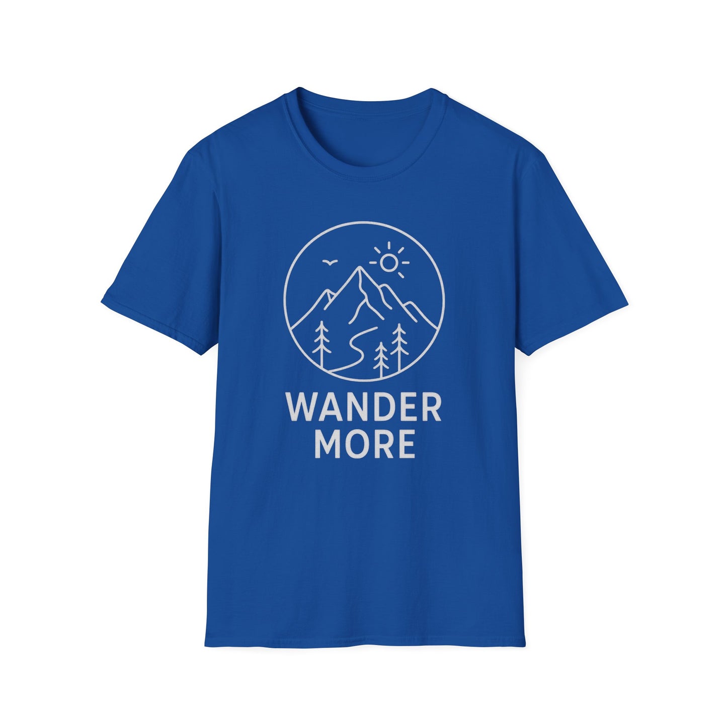Wander More Minimalist T-Shirt