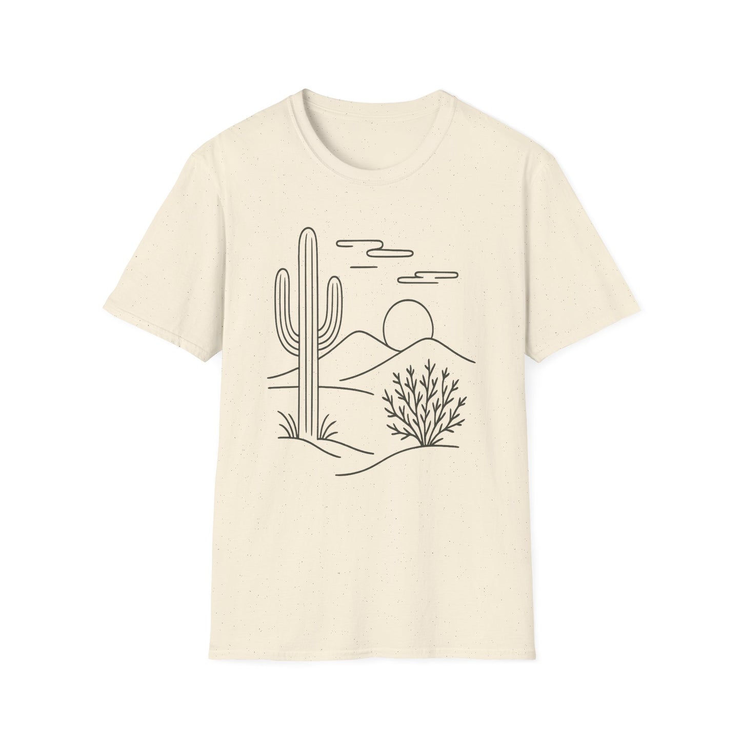 Desert Landscape Minimalist T-Shirt