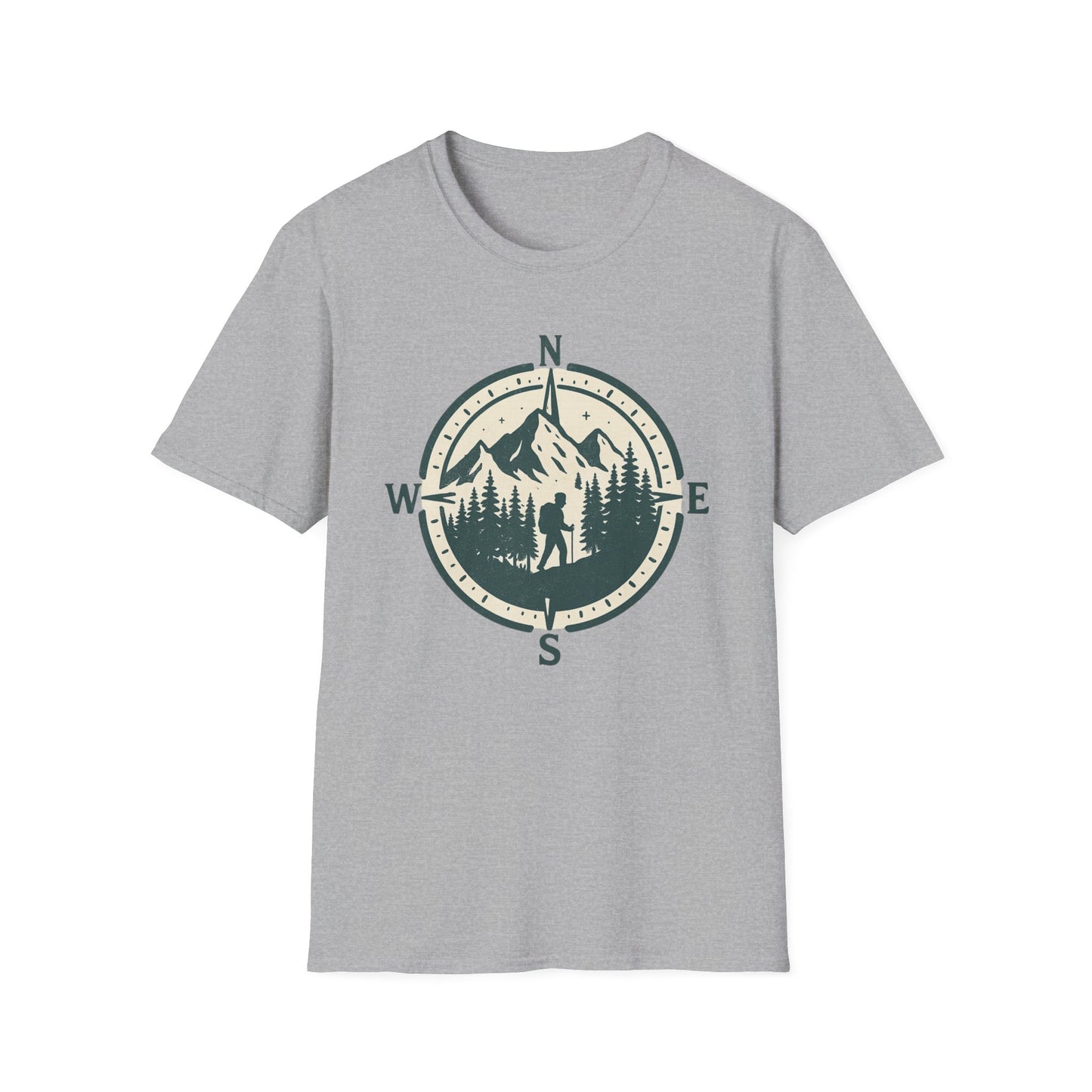 Hiker In Compass T-Shirt