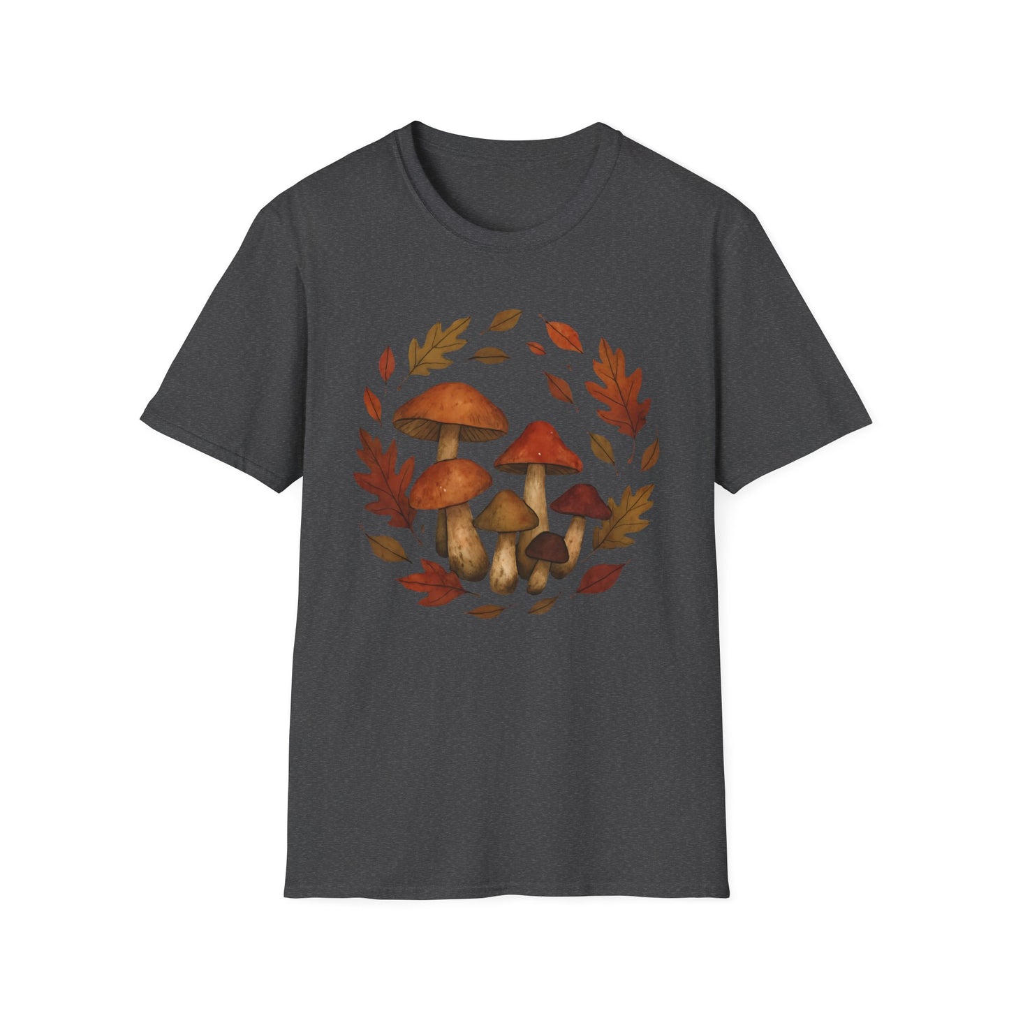 Autumn Leaves And Mushrooms T-Shirt