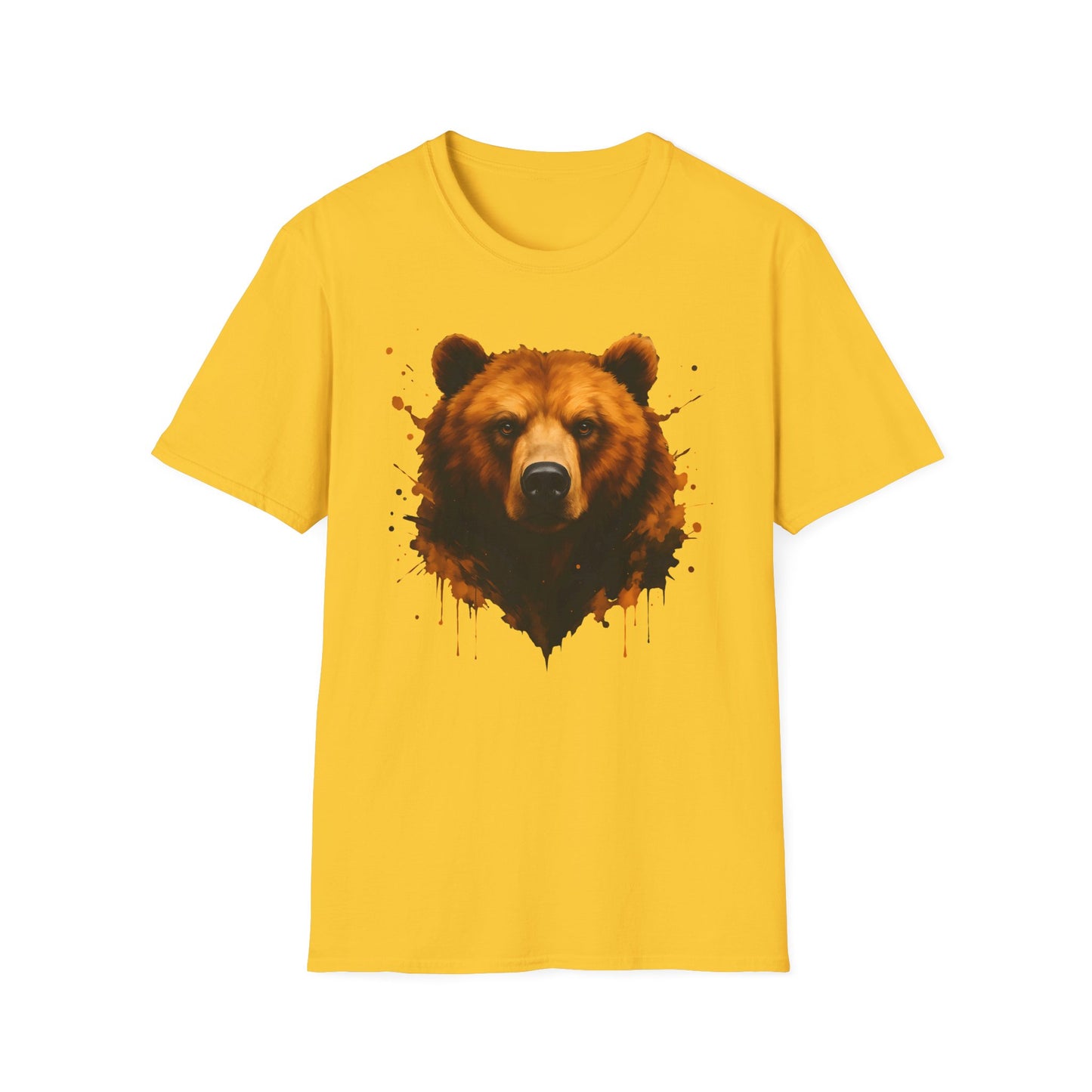Bear Drip Paint T-Shirt