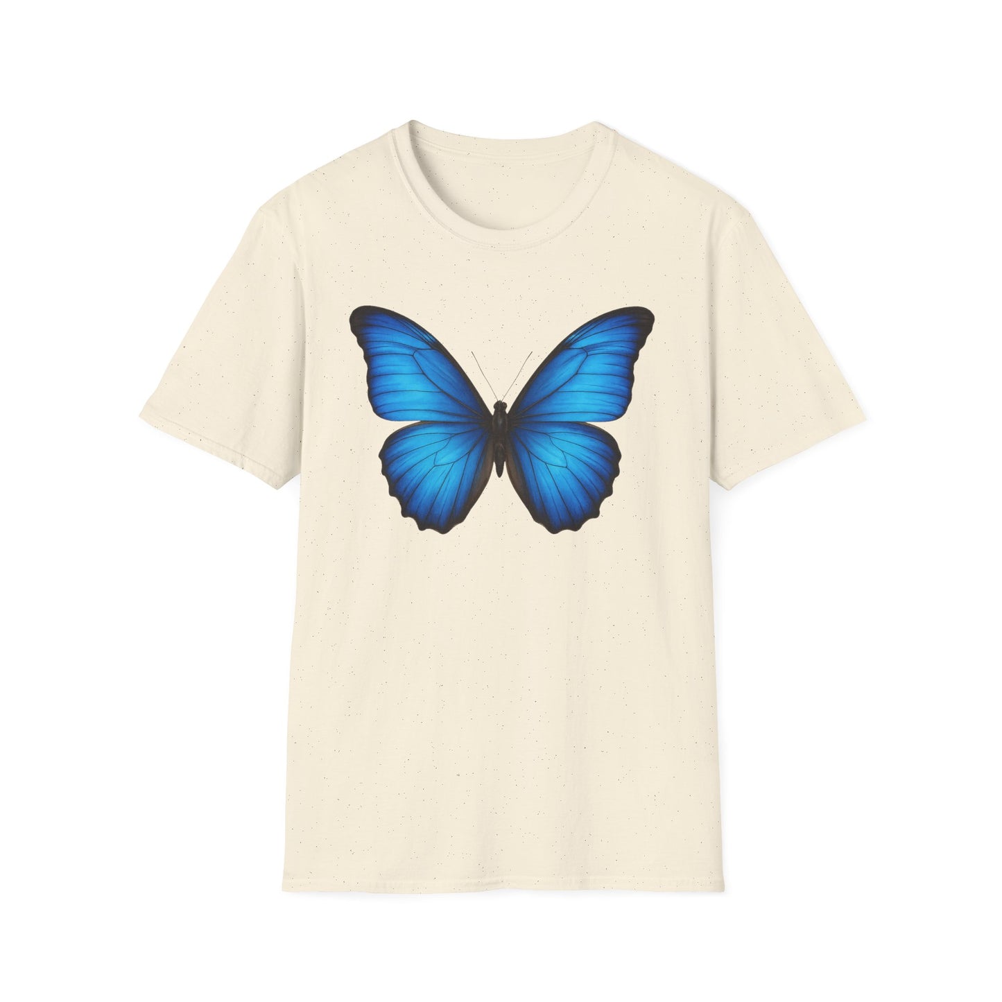 Vibrant Blue Butterfly T-Shirt