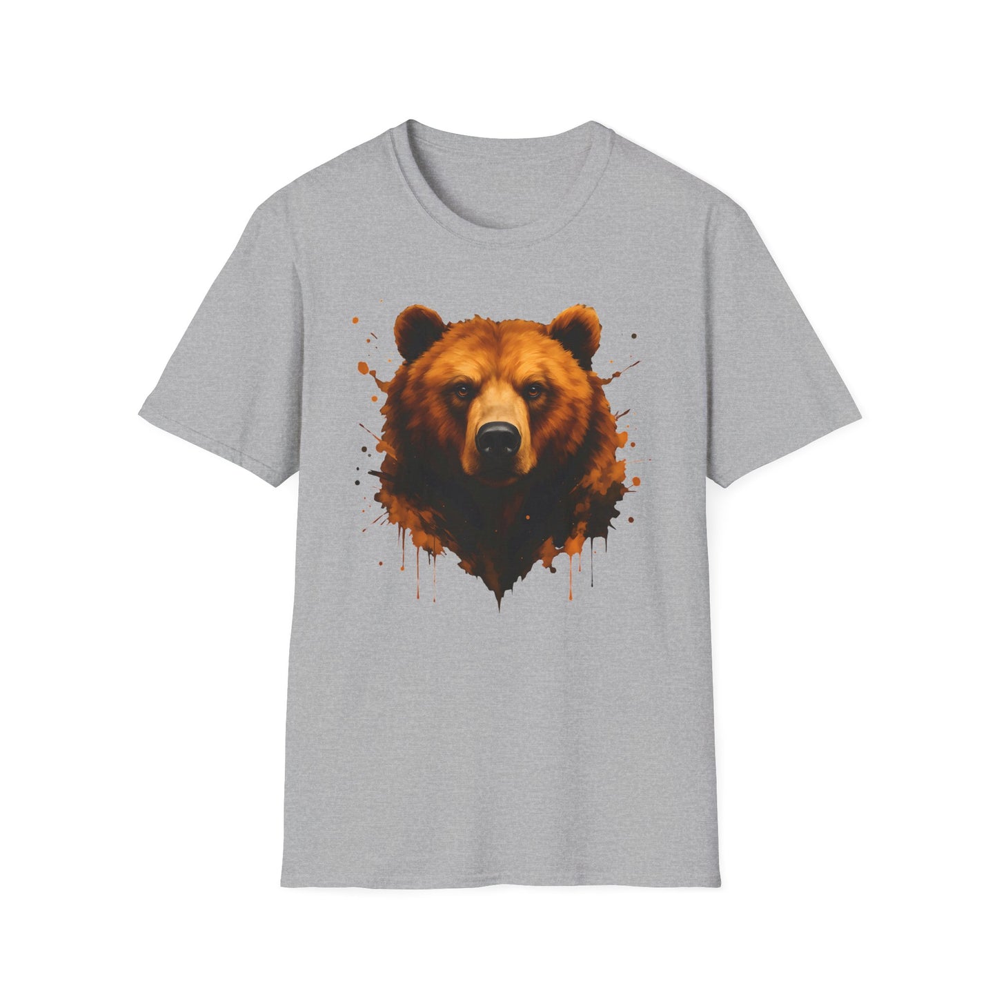 Bear Drip Paint T-Shirt