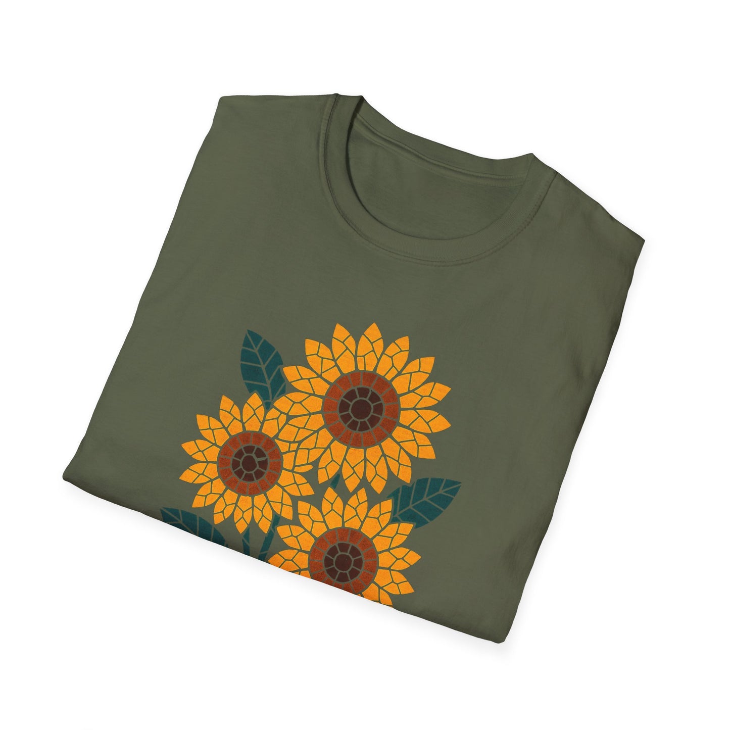 Sunflowers Mosaic T-Shirt