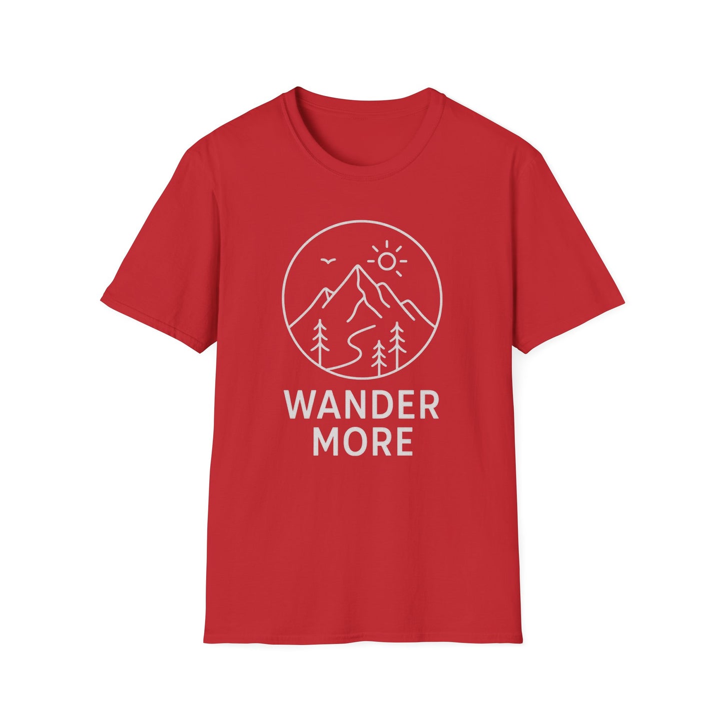 Wander More Minimalist T-Shirt