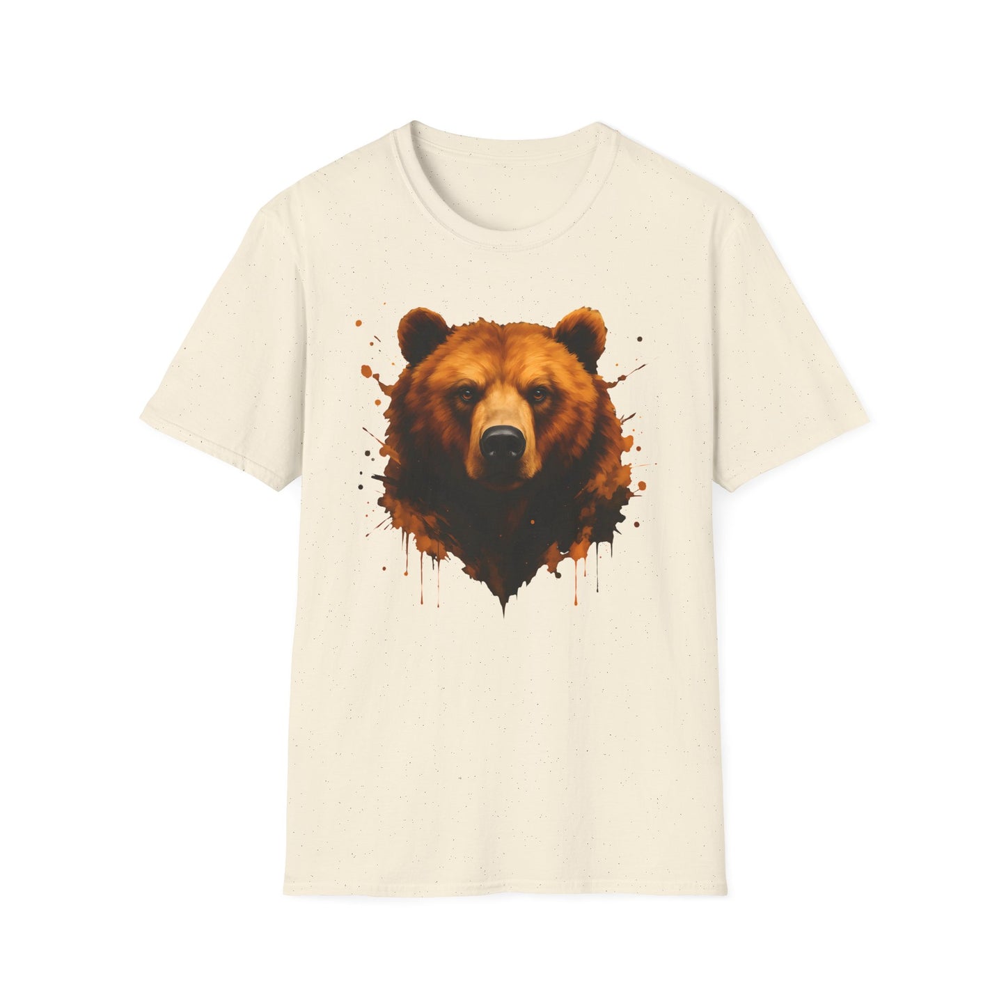 Bear Drip Paint T-Shirt