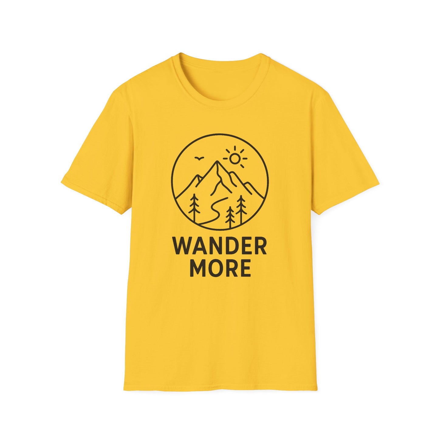 Wander More Minimalist T-Shirt