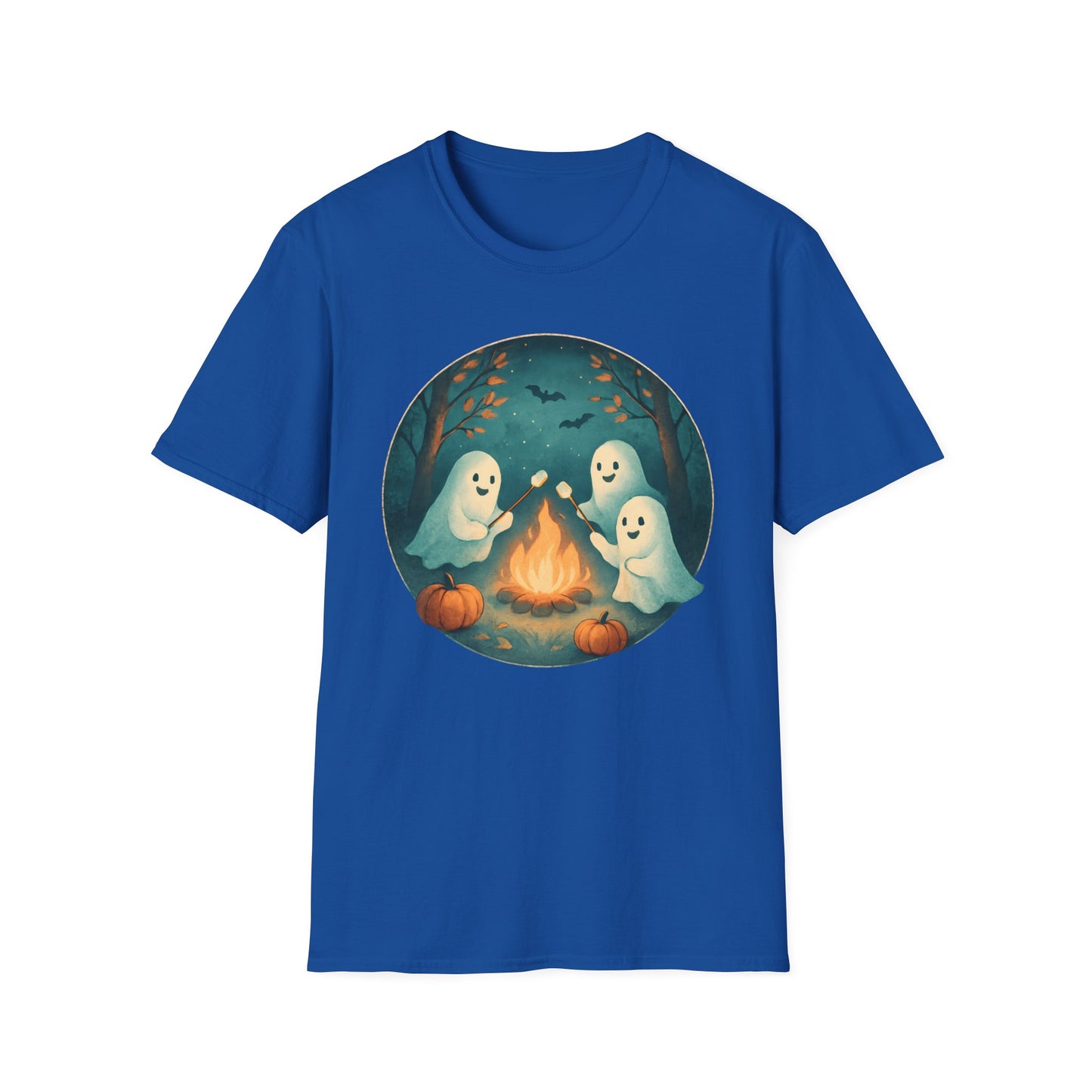 Cozy Ghosts By Campfire T-Shirt