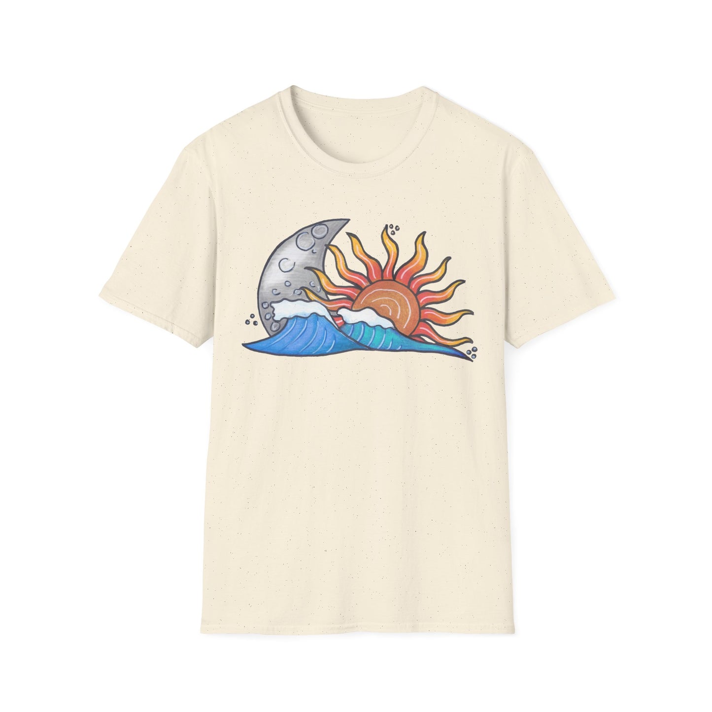 Sun Moon Tidal T-Shirt