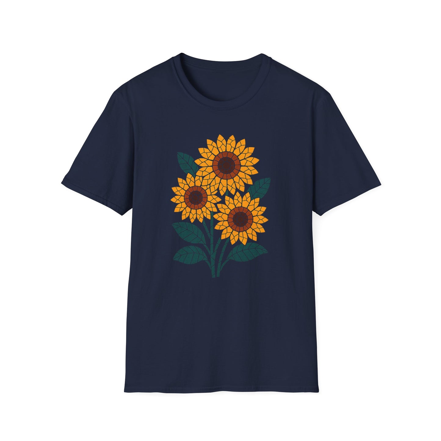 Sunflowers Mosaic T-Shirt