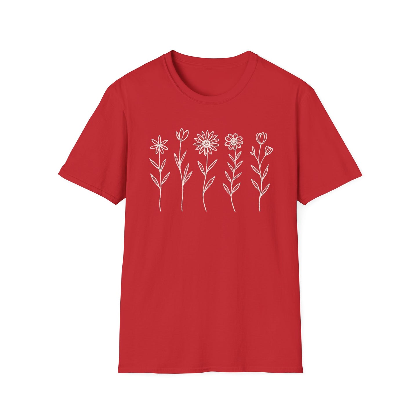 Wildflowers Sketch T-Shirt