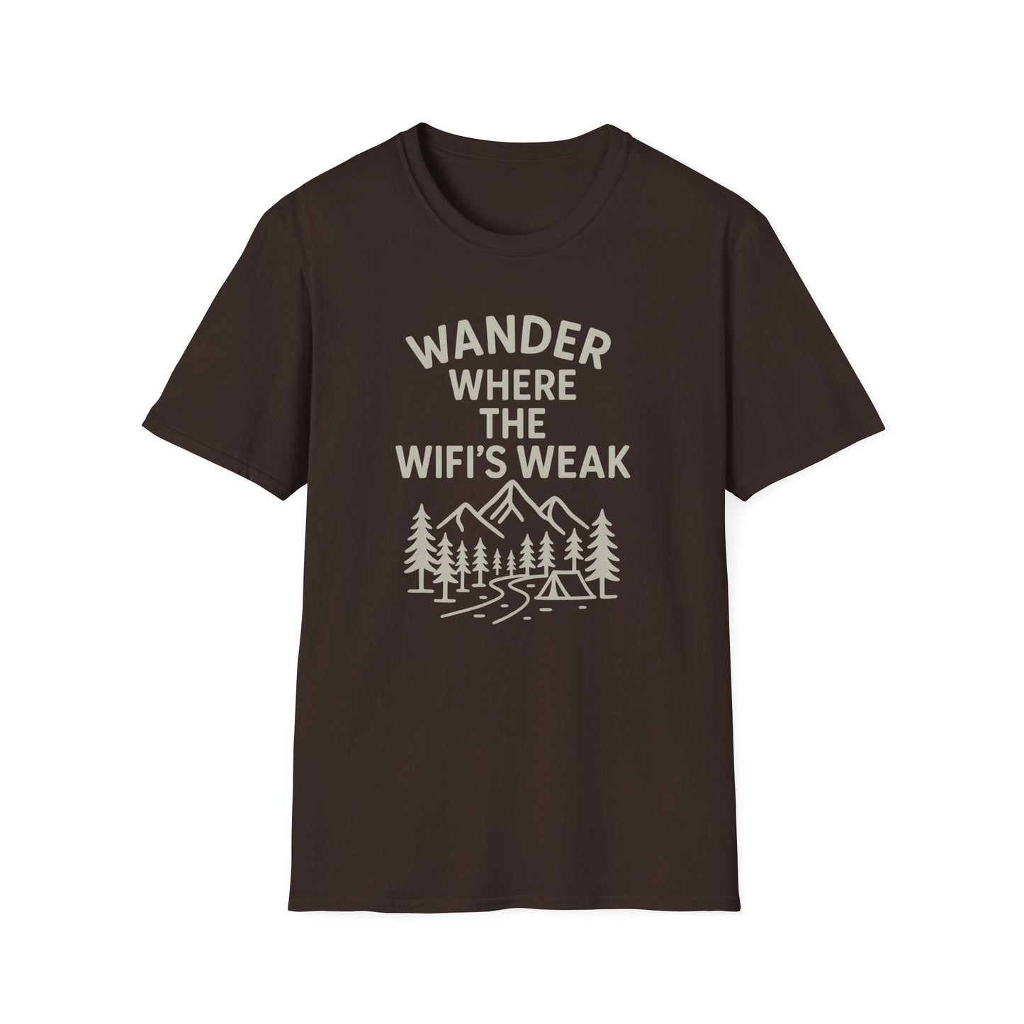Wander Where the WiFi's Weak T-Shirt