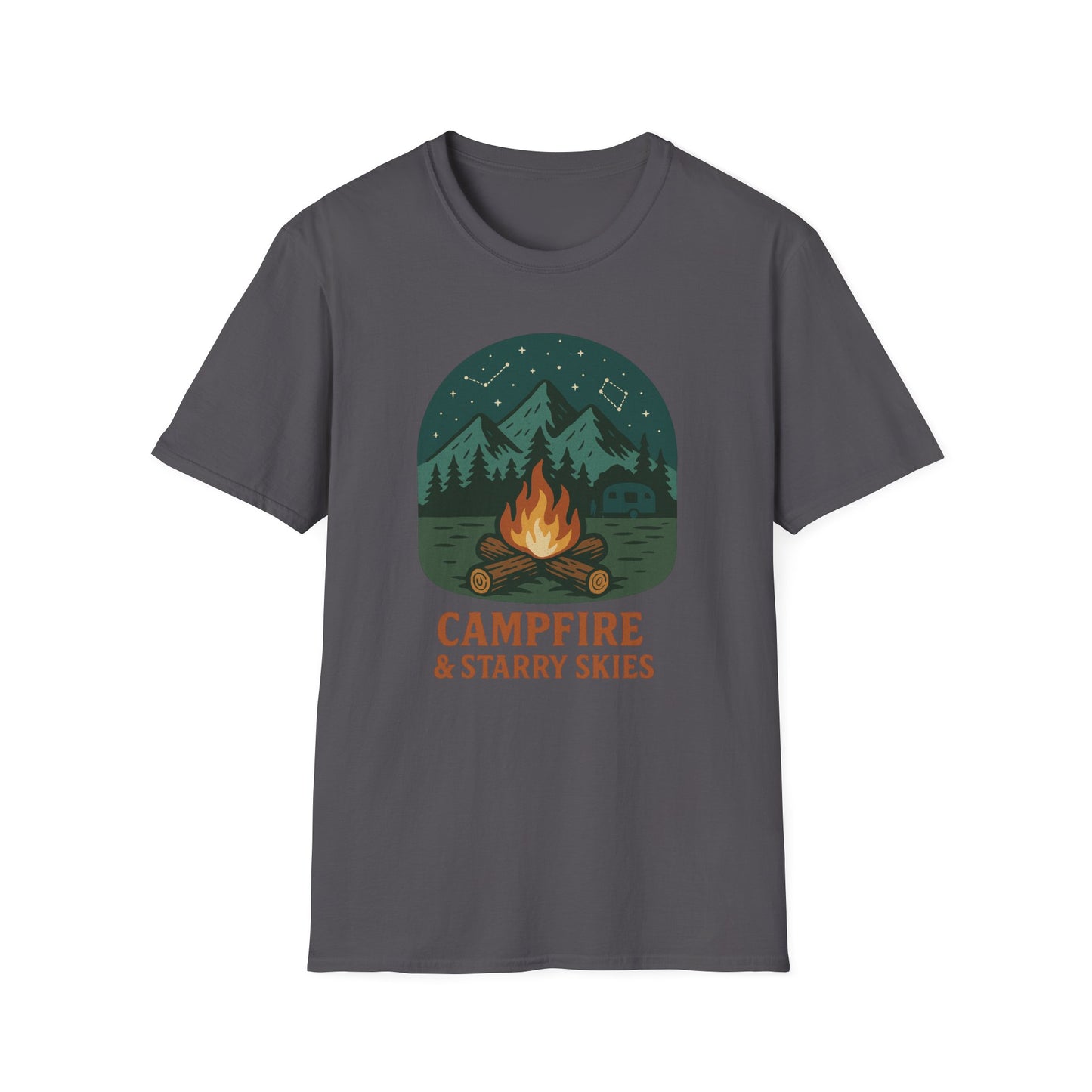 Campfire & Starry Skies T-Shirt