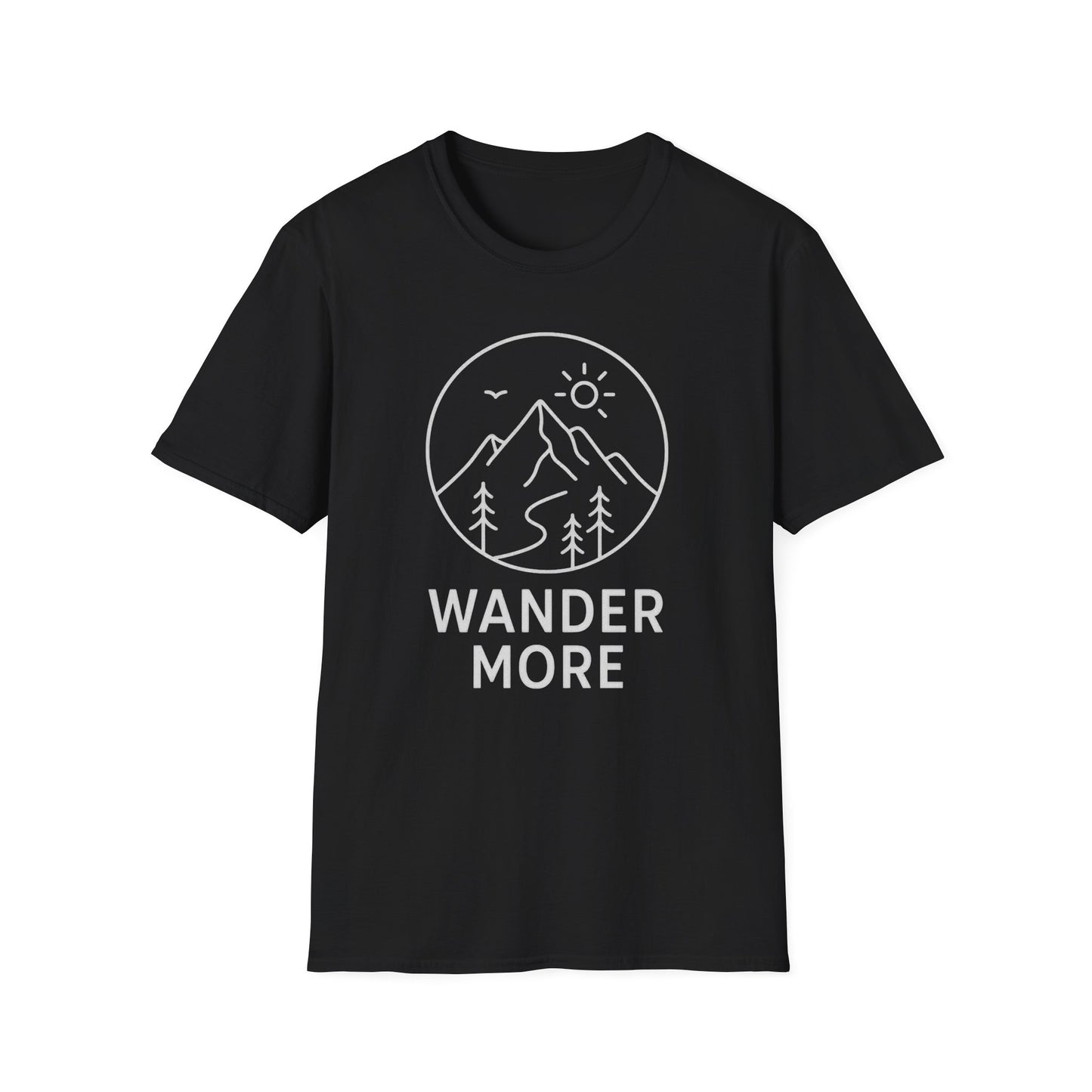 Wander More Minimalist T-Shirt