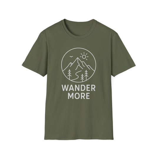 Wander More Minimalist T-Shirt