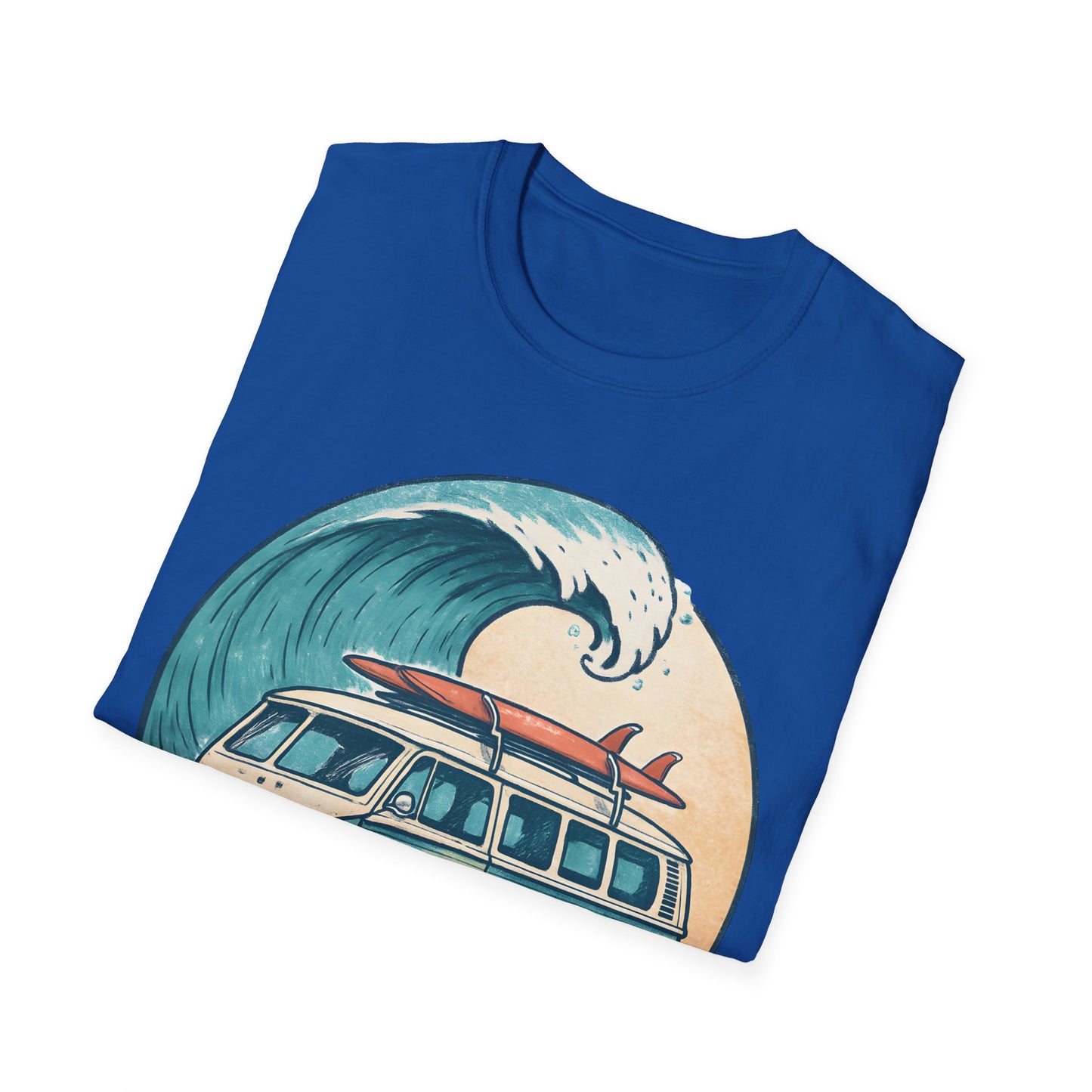 Beach Vintage Van T-Shirt