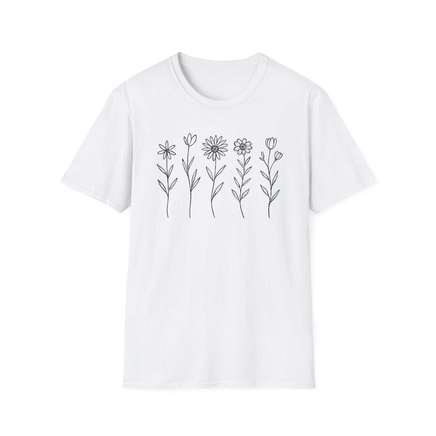 Wildflowers Sketch T-Shirt
