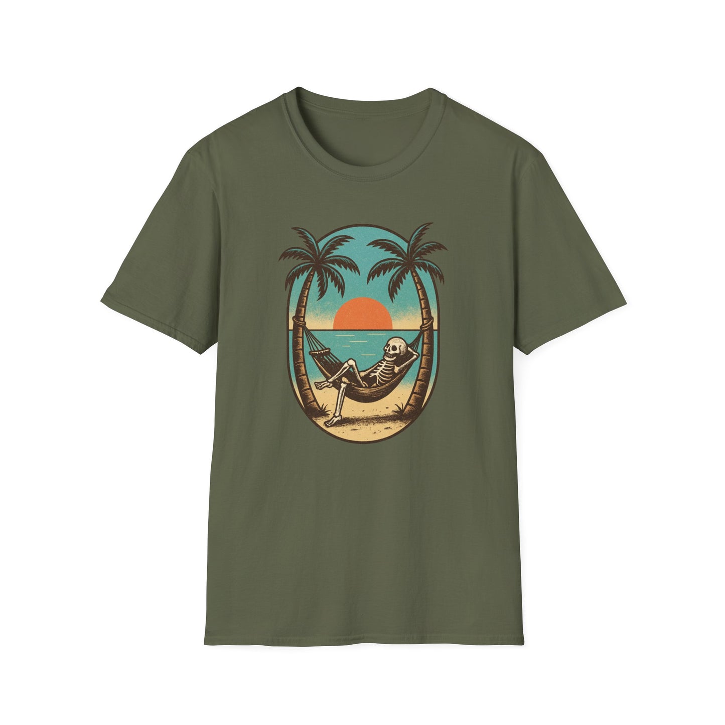Skeleton In Hammock T-Shirt