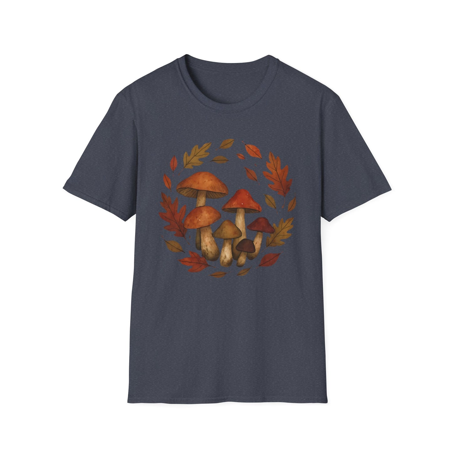 Autumn Leaves And Mushrooms T-Shirt