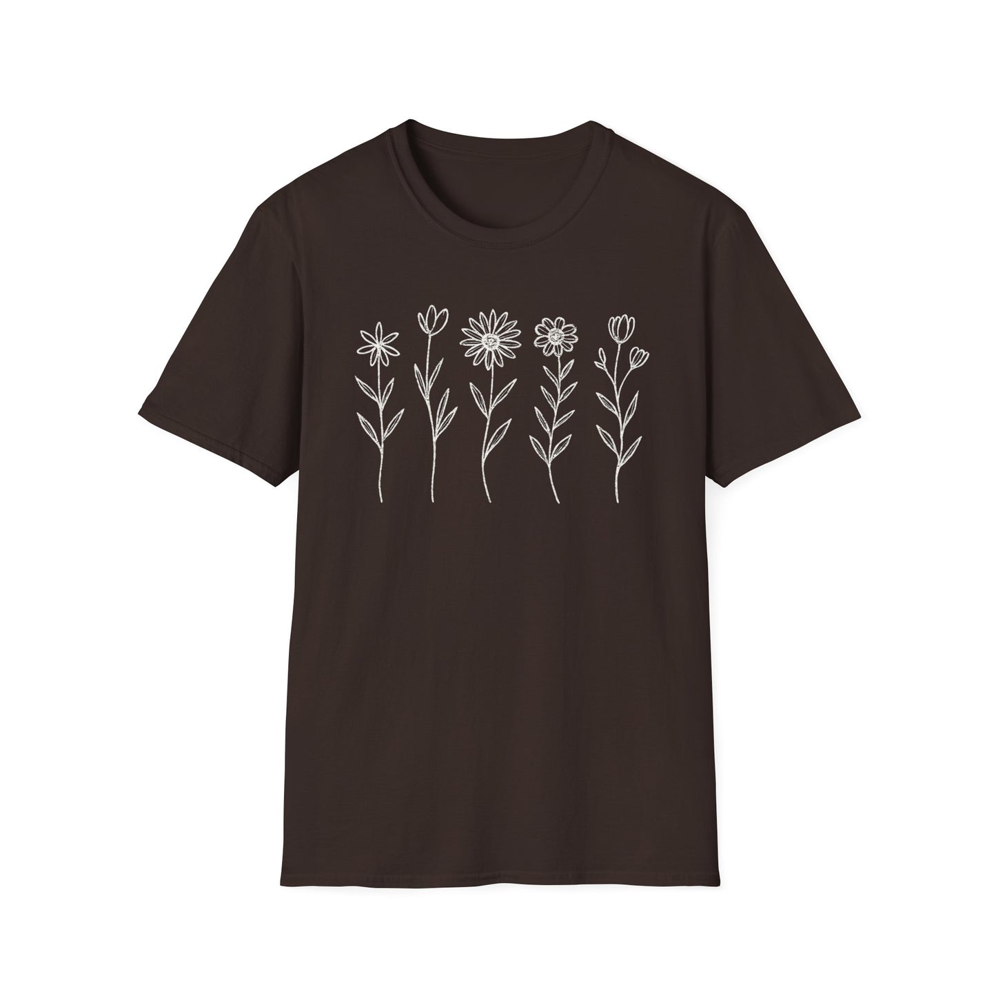 Wildflowers Sketch T-Shirt