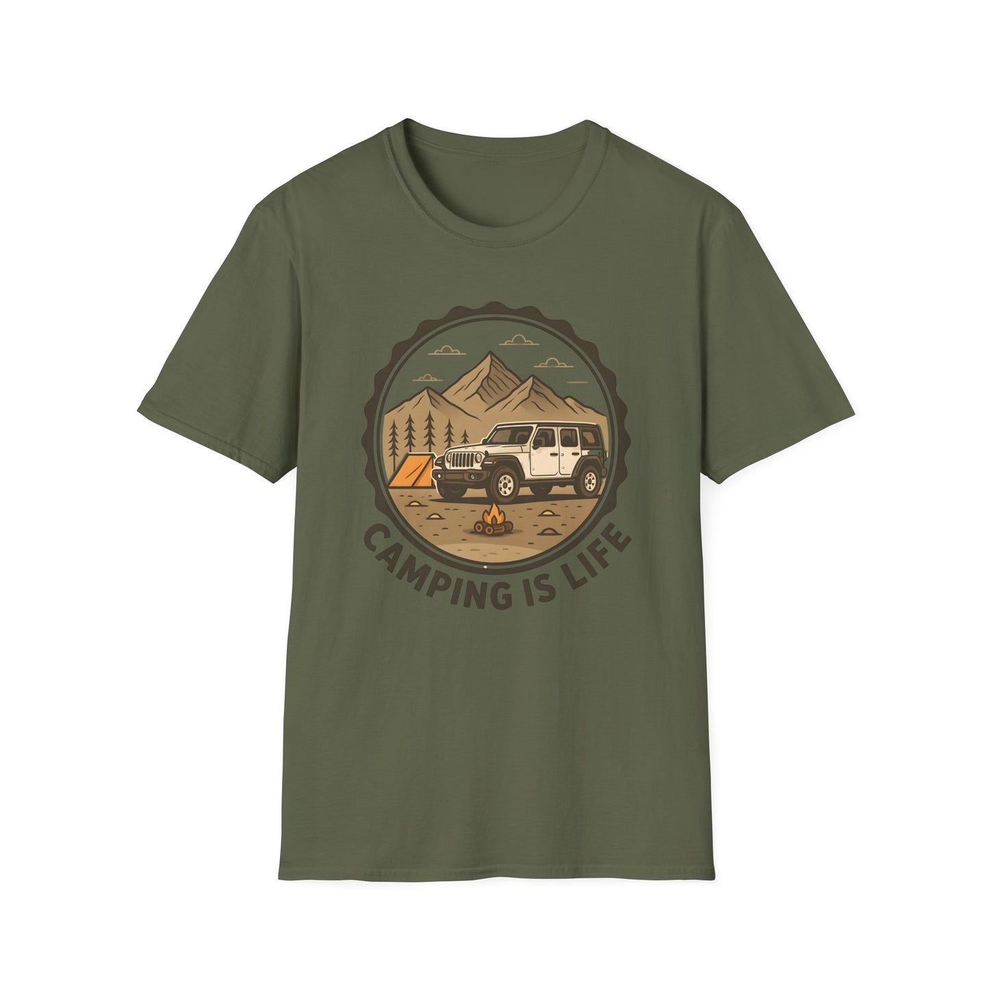 Camping Is Life T-Shirt