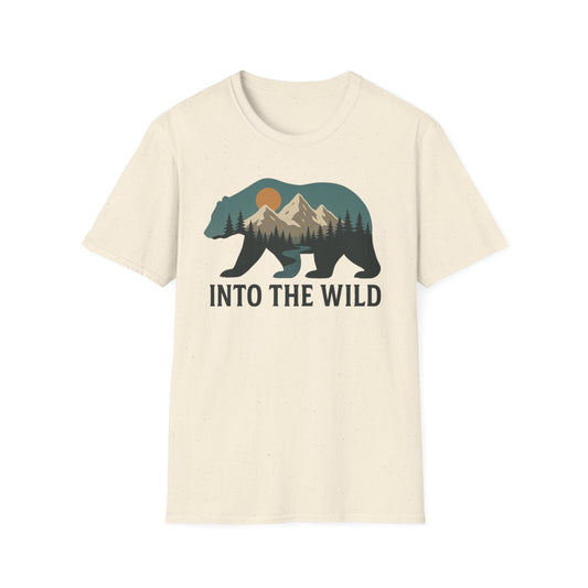 Bear Silhouette Into The Wild T-Shirt