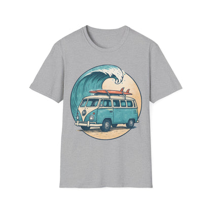 Beach Vintage Van T-Shirt