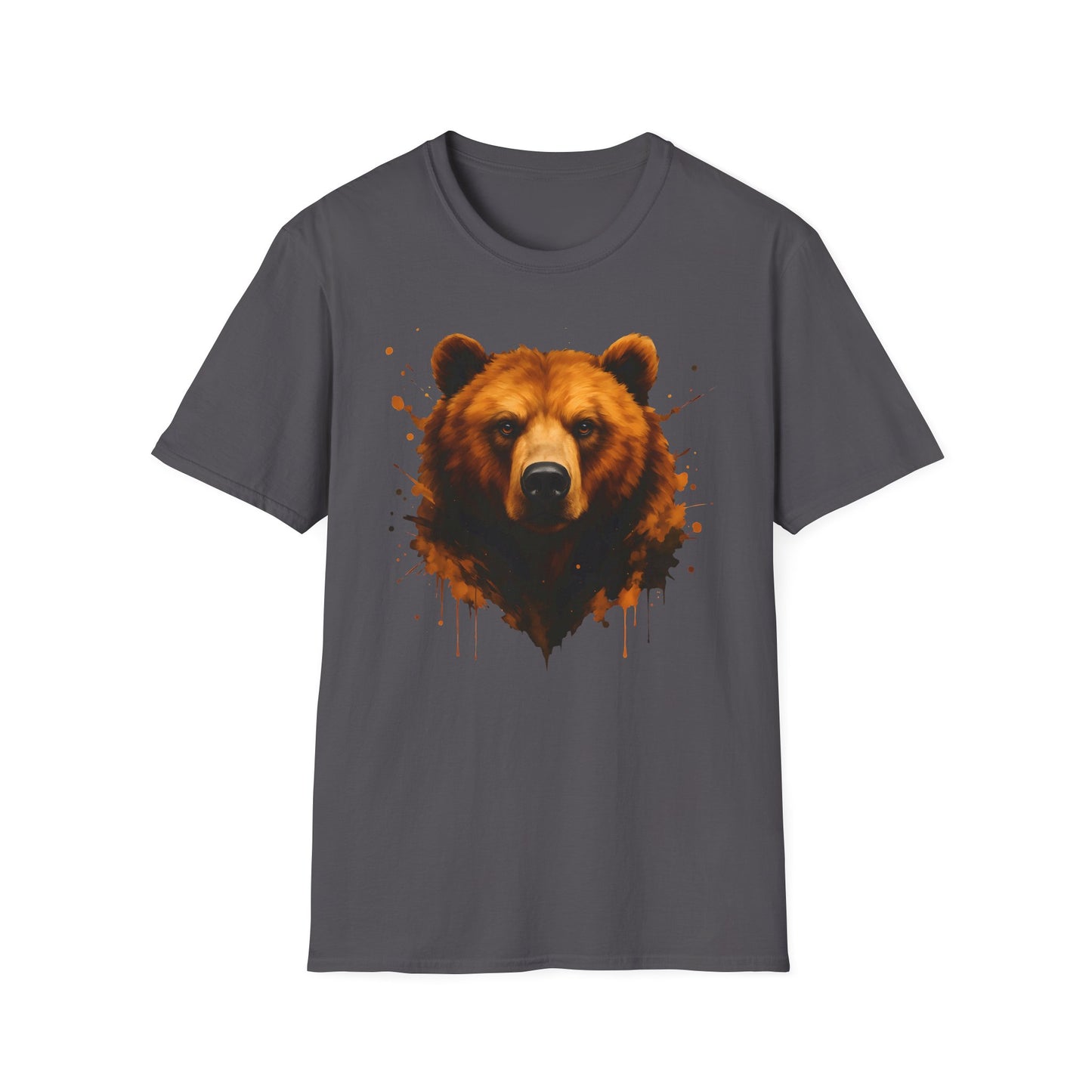 Bear Drip Paint T-Shirt