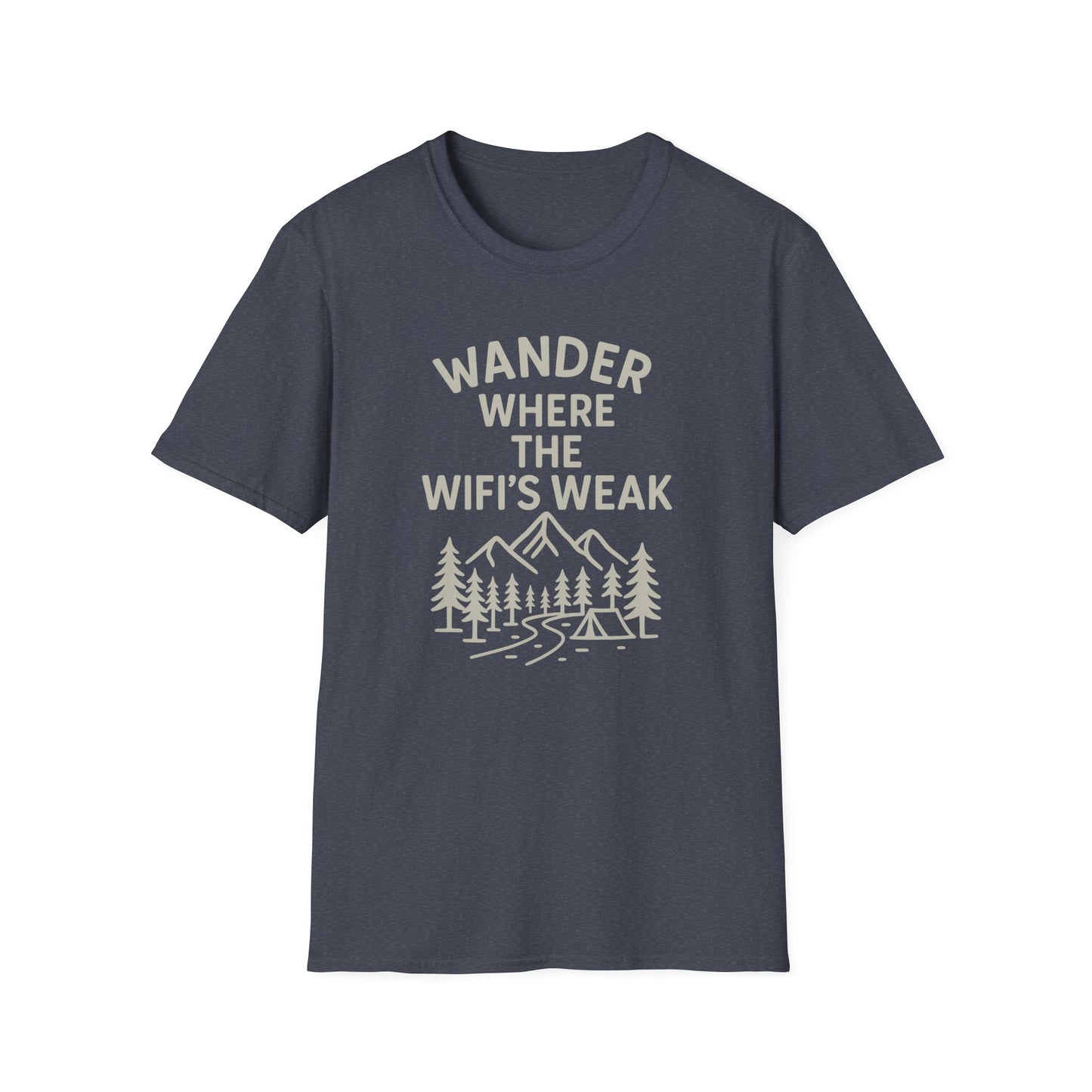 Wander Where the WiFi's Weak T-Shirt