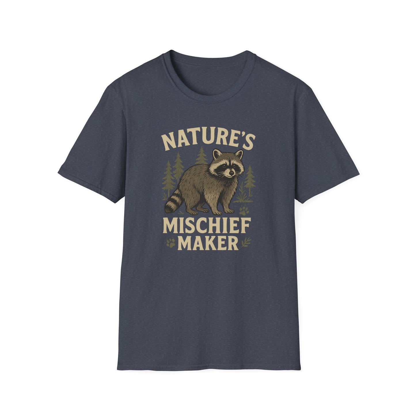 Raccoon Nature's Mischief Maker T-Shirt