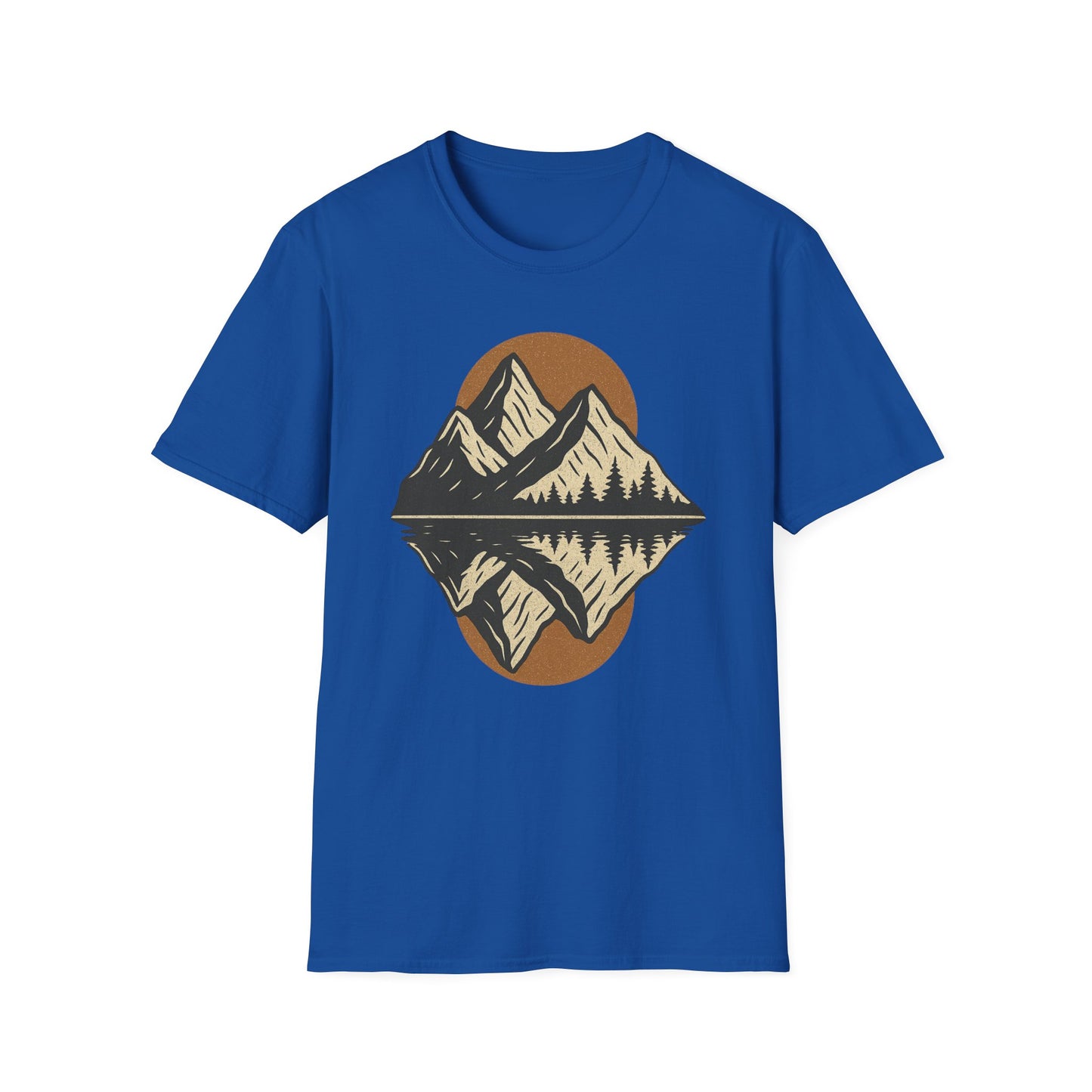 Mountains Mirrored Reflection T-Shirt