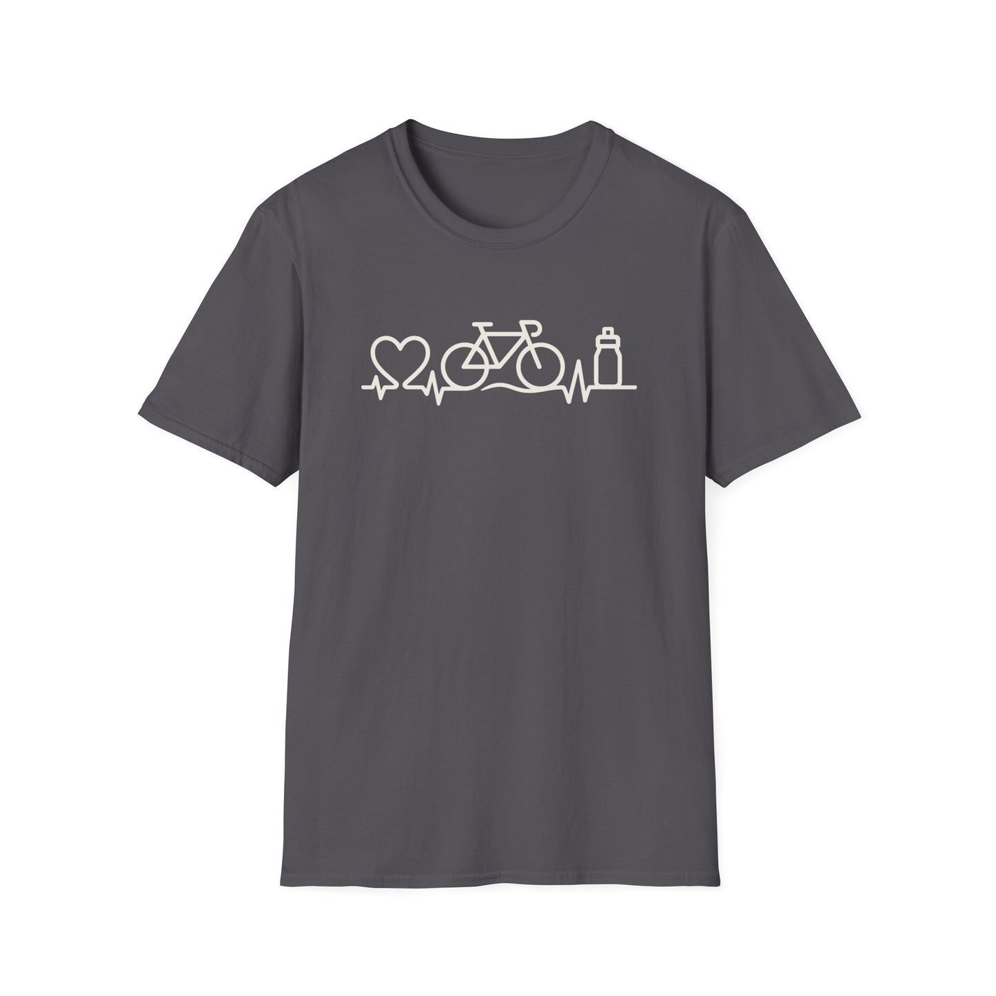 Bicycle Love Heart Beat T-Shirt