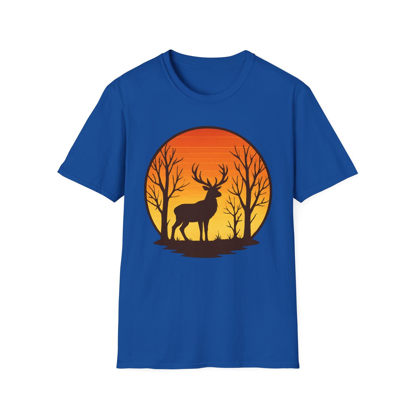 Deer At Dusk Silhouette T-Shirt