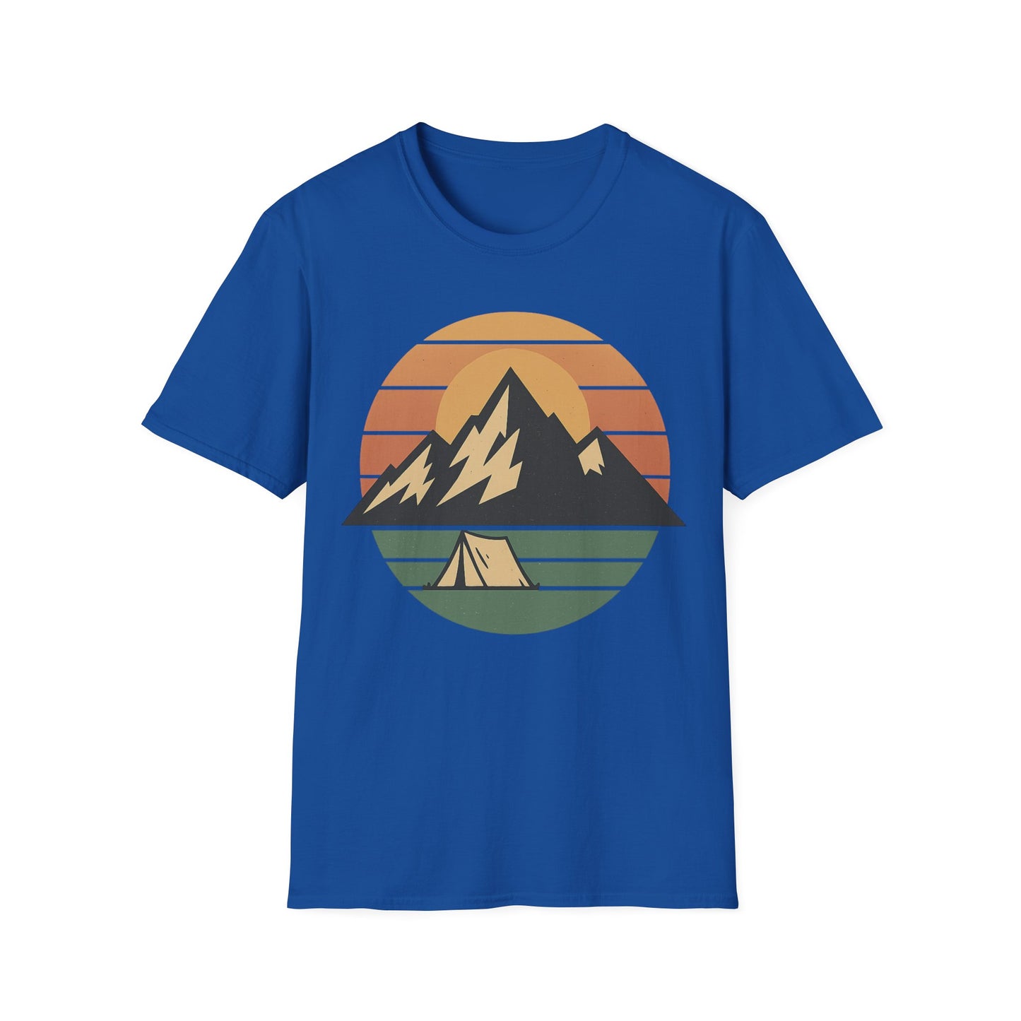 Camping Adventure Sunset T-Shirt