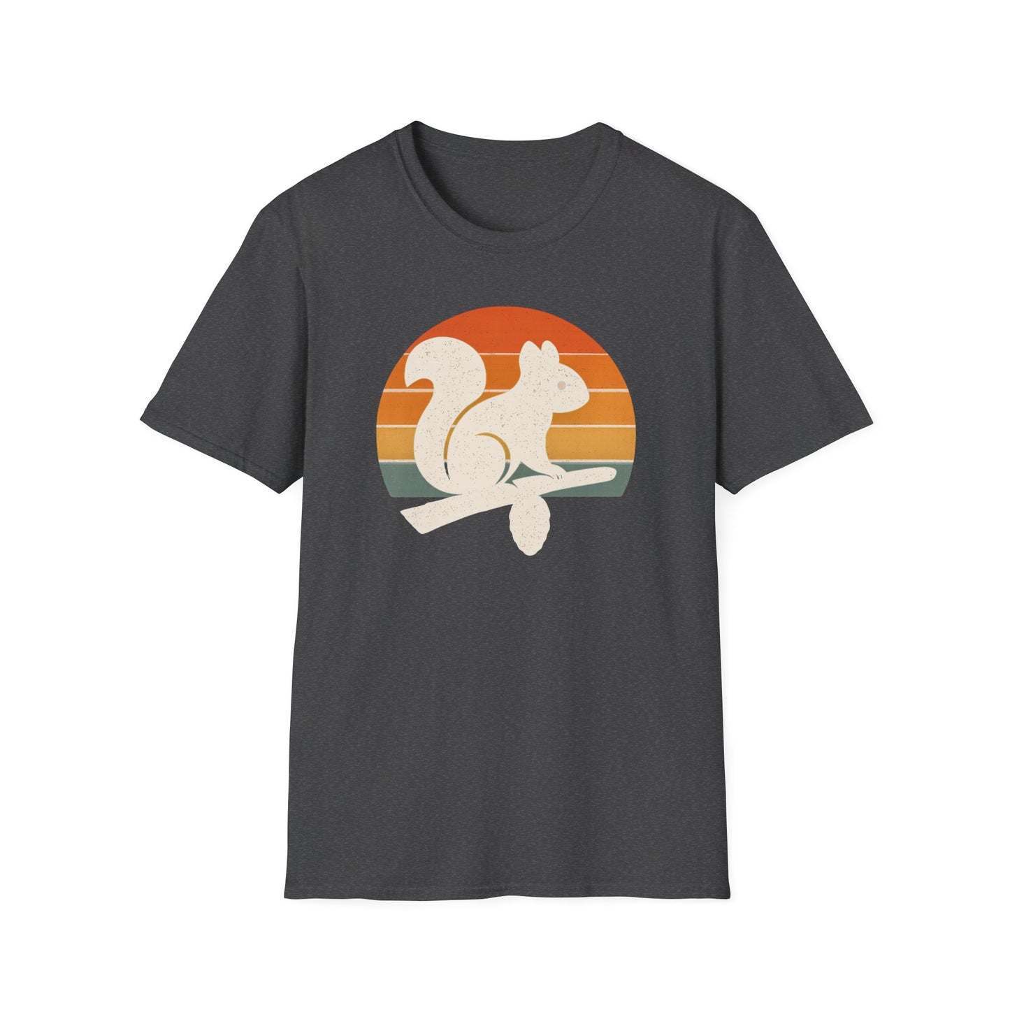 Retro Squirrel Silhouette T-Shirt