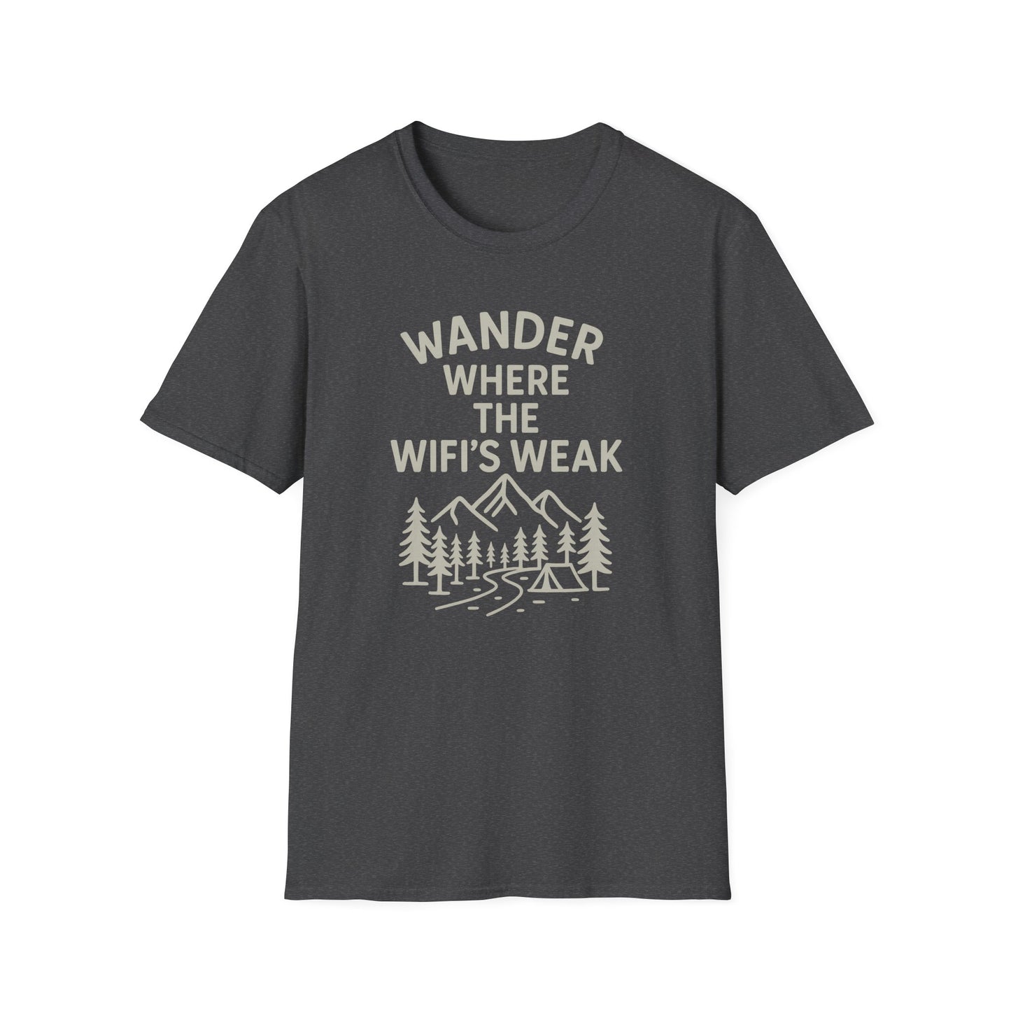 Wander Where the WiFi's Weak T-Shirt
