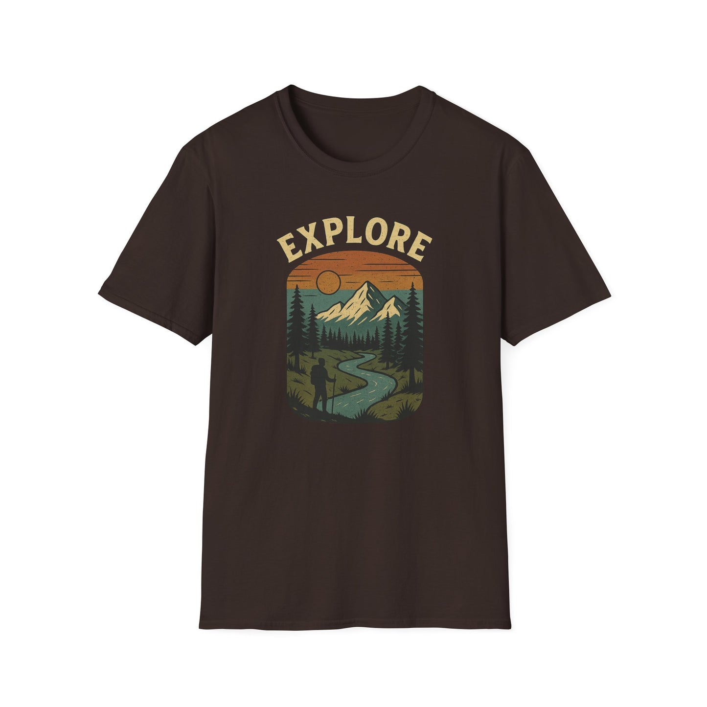 Explore Hiker Silhouette T-Shirt
