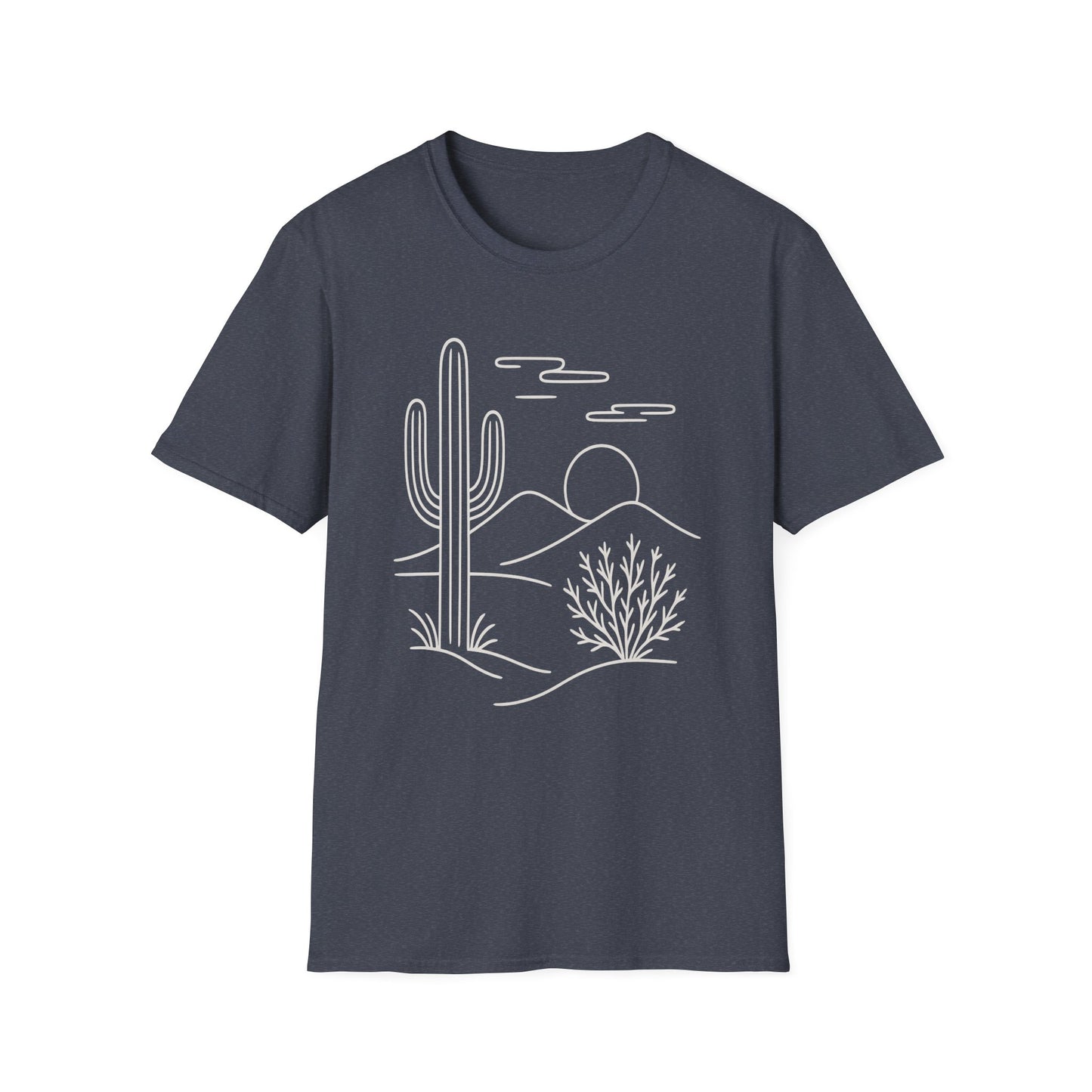 Desert Landscape Minimalist T-Shirt