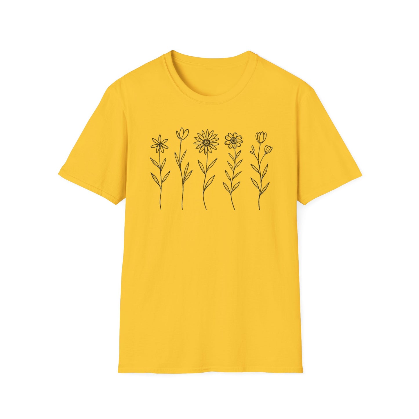 Wildflowers Sketch T-Shirt