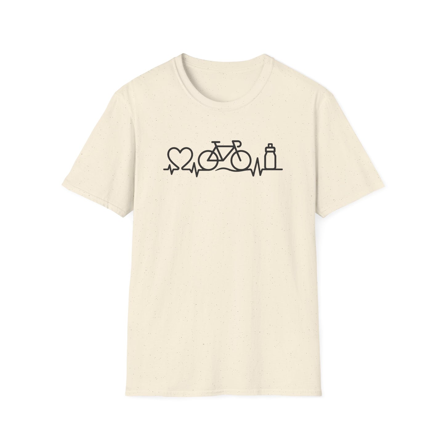 Bicycle Love Heart Beat T-Shirt
